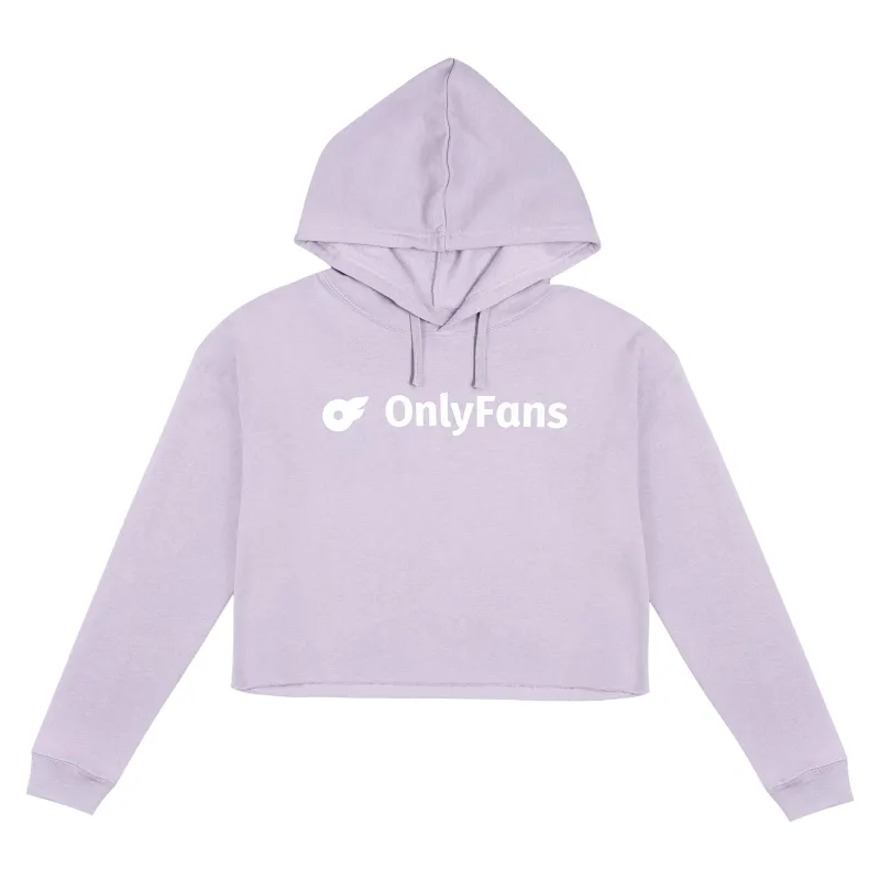 Cropped Hoodie - Lilac made by Only Fans