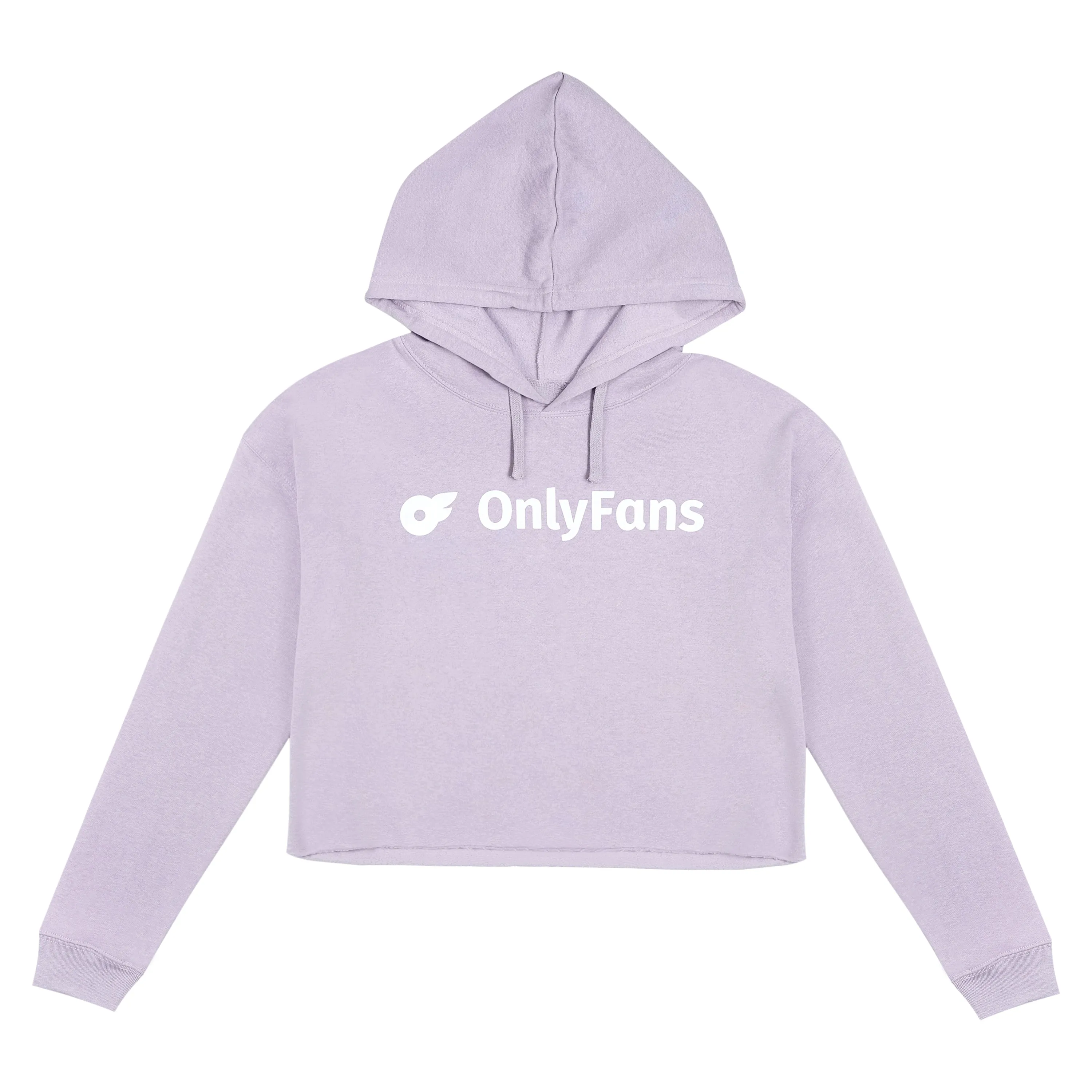 Cropped Hoodie - Lilac sold by Only Fans