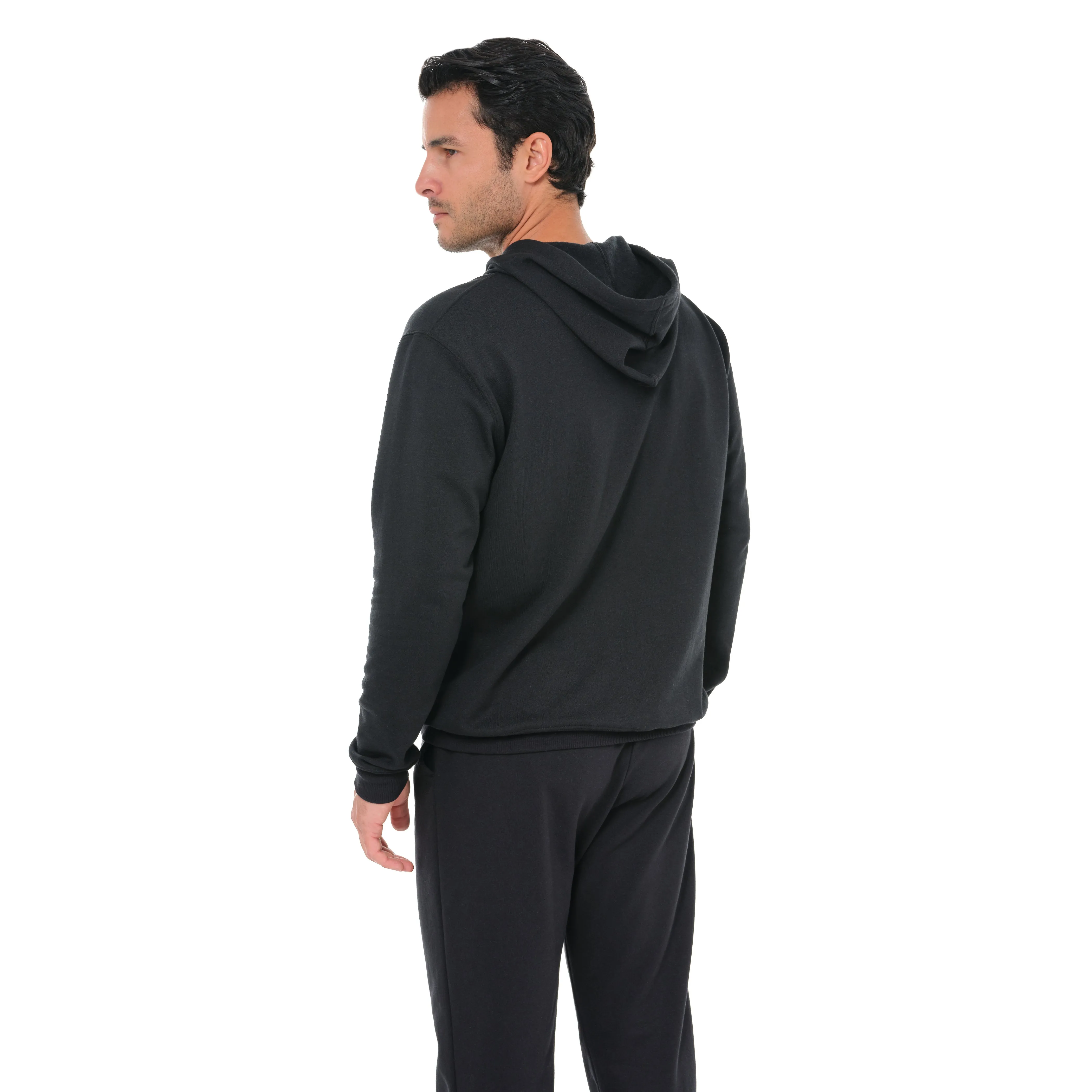Embroidered Zip Hoodie- Black sold by Only Fans product image thumbnail 3
