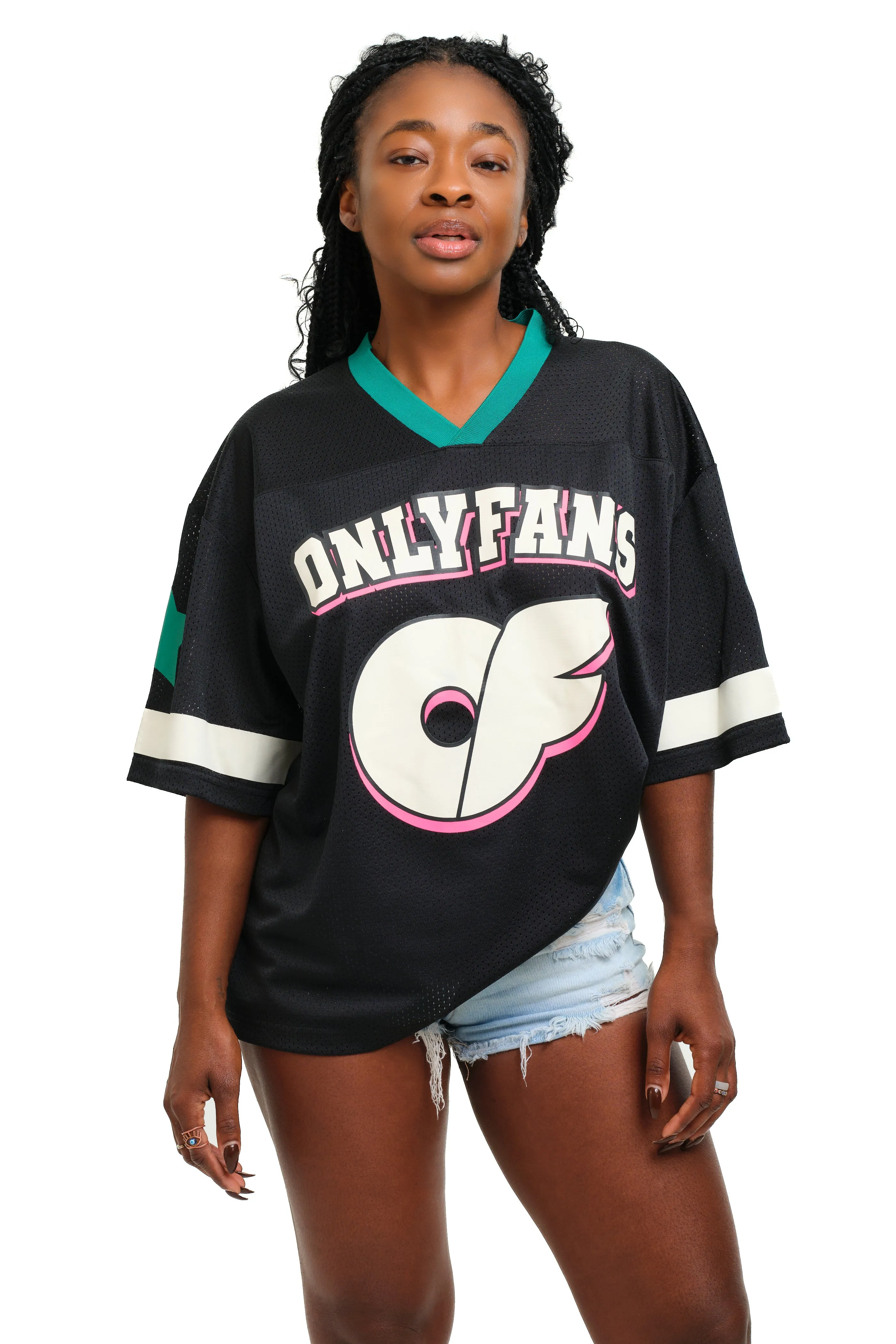Mesh Jersey - Black sold by Only Fans product image thumbnail 4