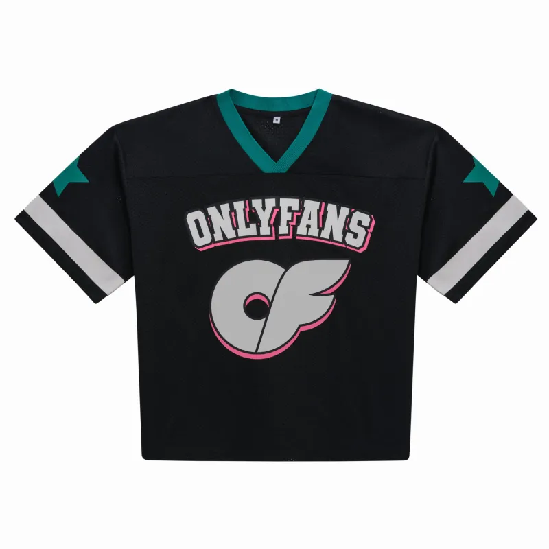 Mesh Jersey - Black made by Only Fans