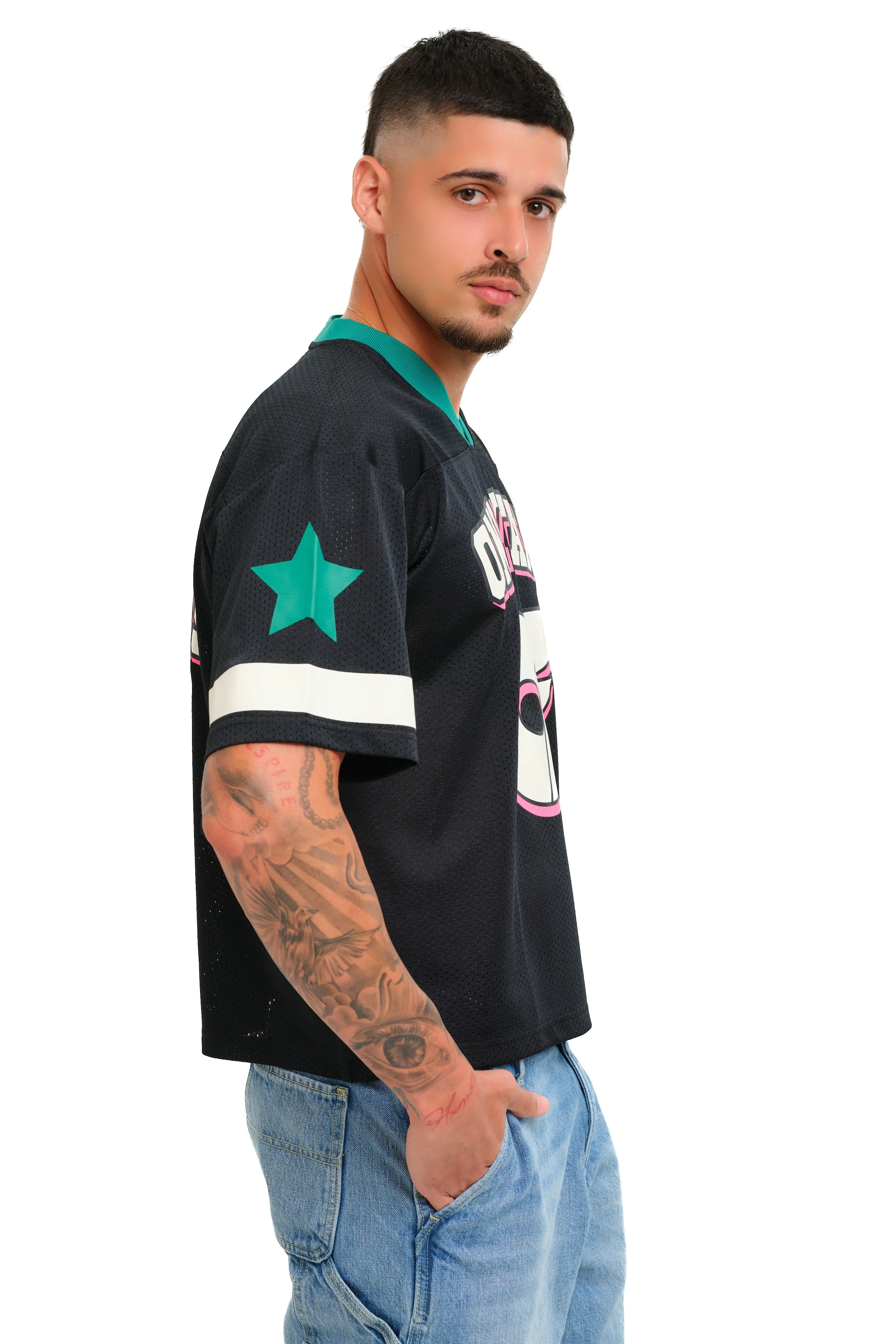 Mesh Jersey - Black sold by Only Fans product image thumbnail 3