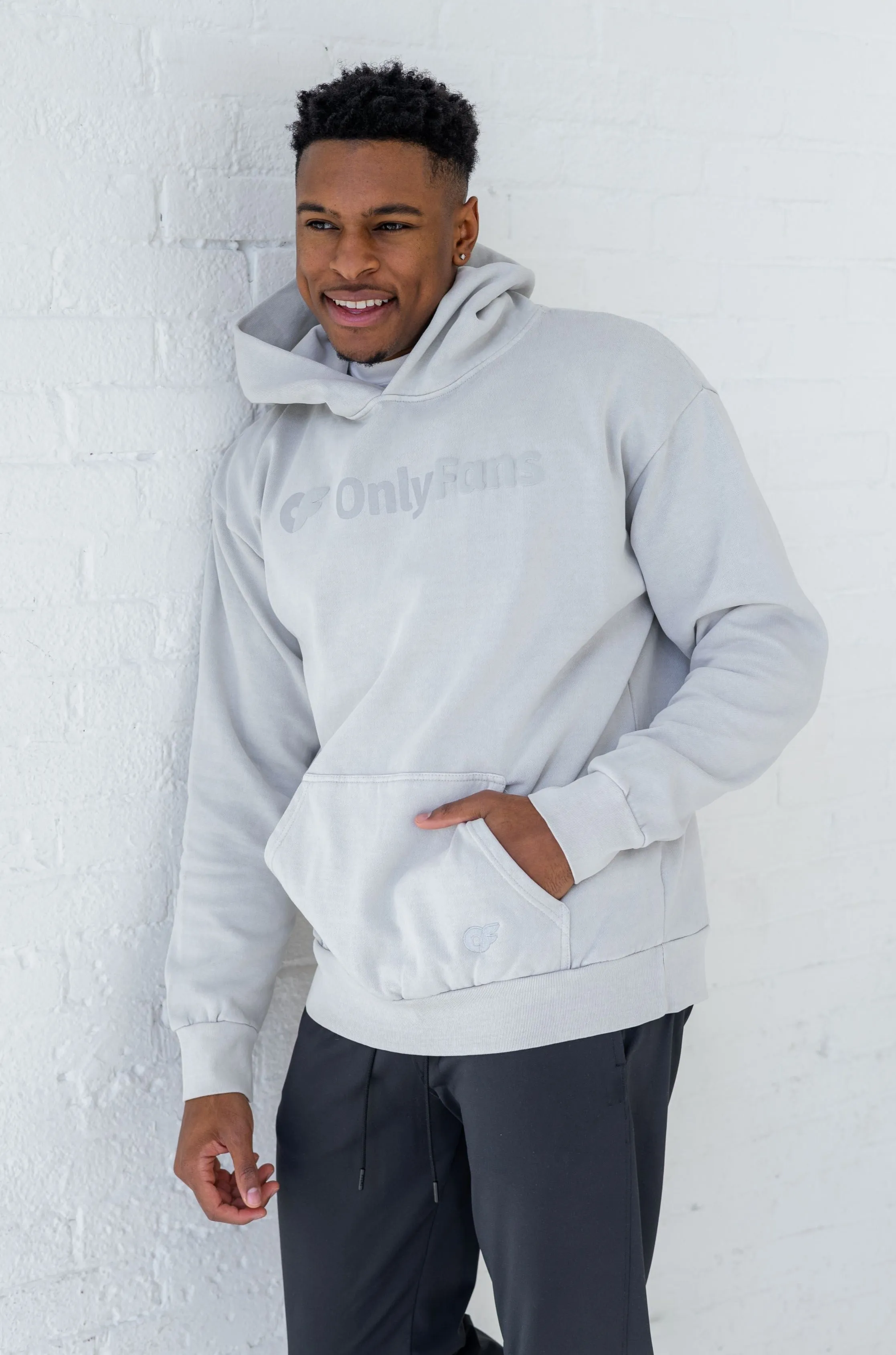 Oversized Hoodie - Gray sold by Only Fans product image thumbnail 5