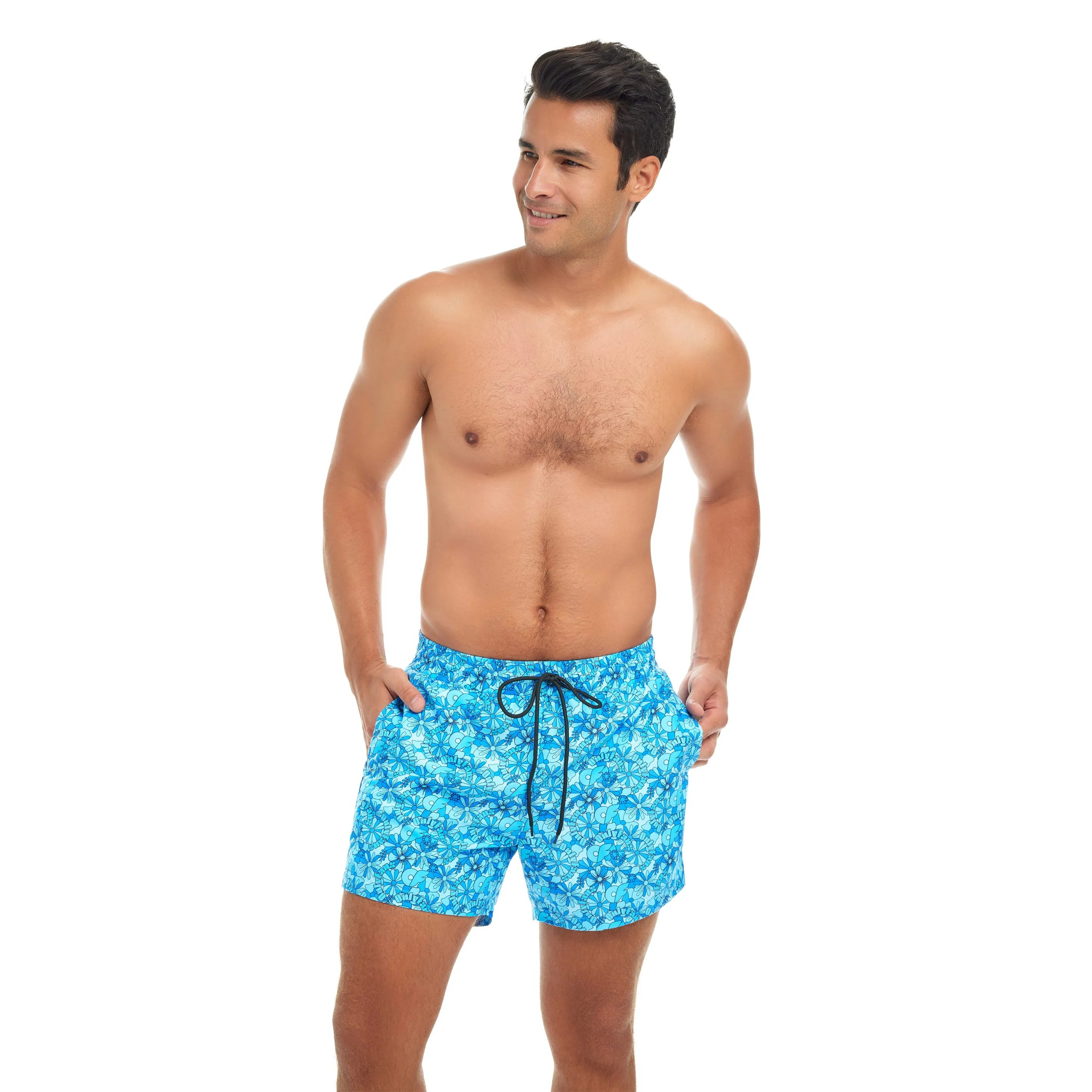 Swim Trunks - Blue Bloom sold by Only Fans product image thumbnail 2