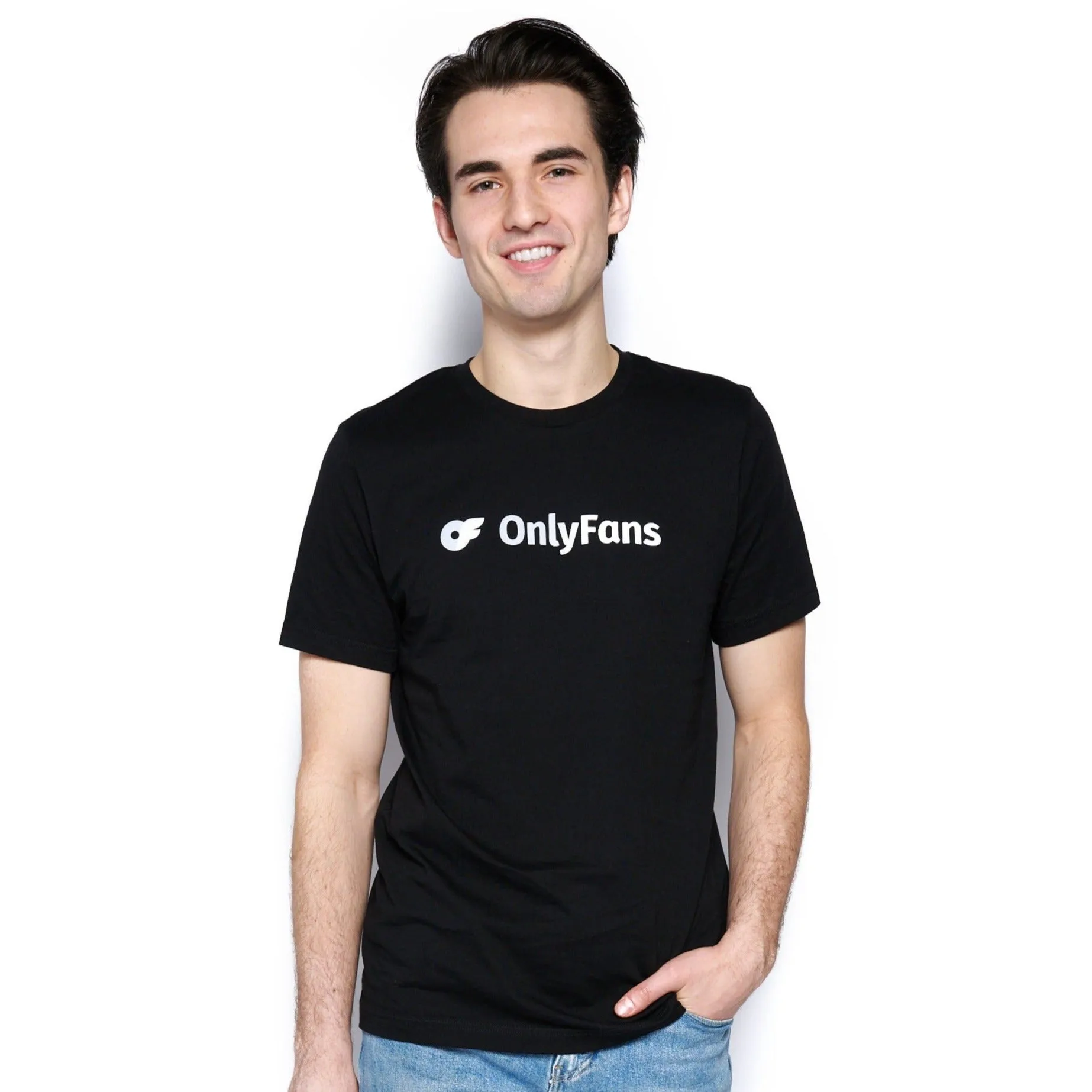 Logo Tee - Black sold by Only Fans product image thumbnail 3