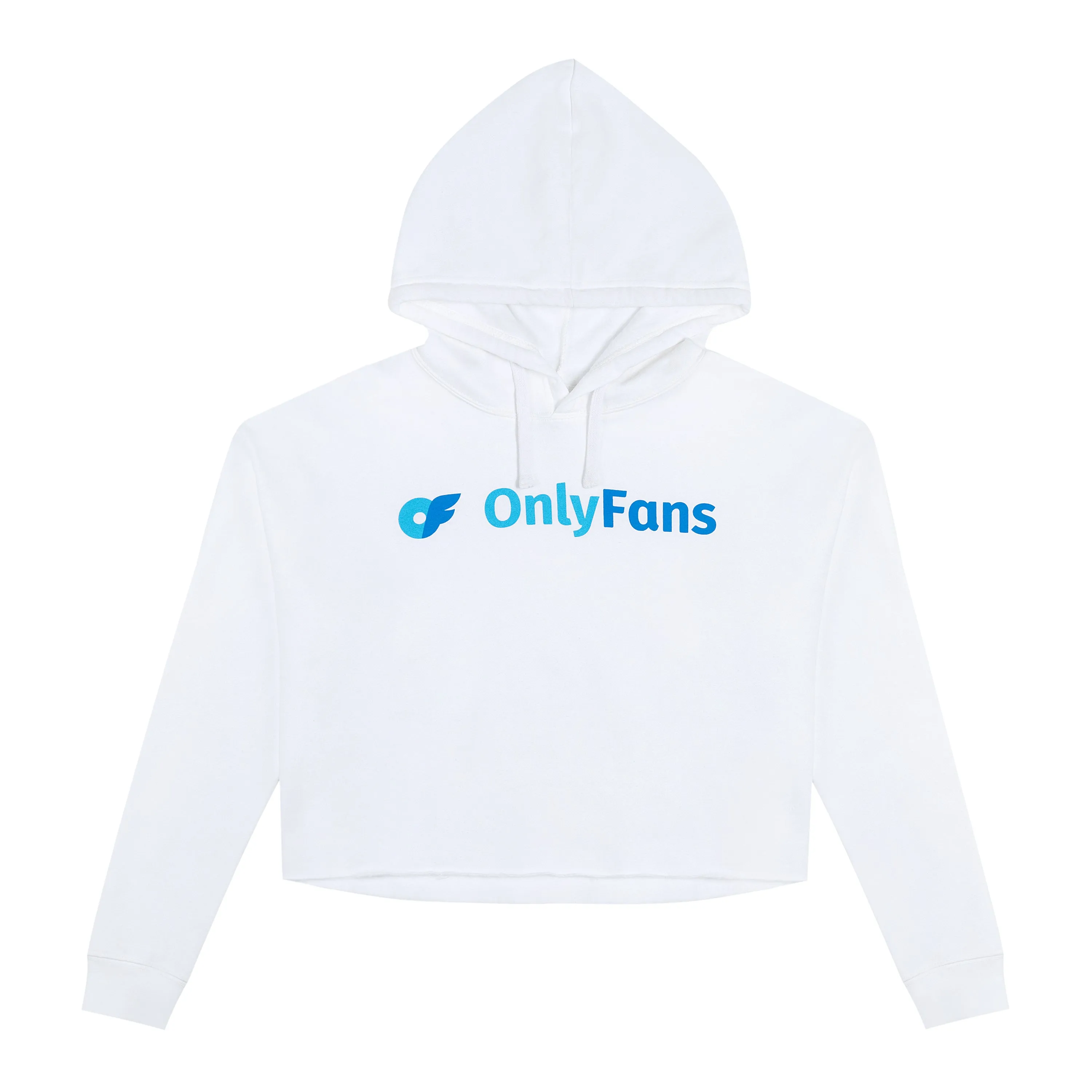 OnlyFans Cropped Hoodie - White sold by Only Fans