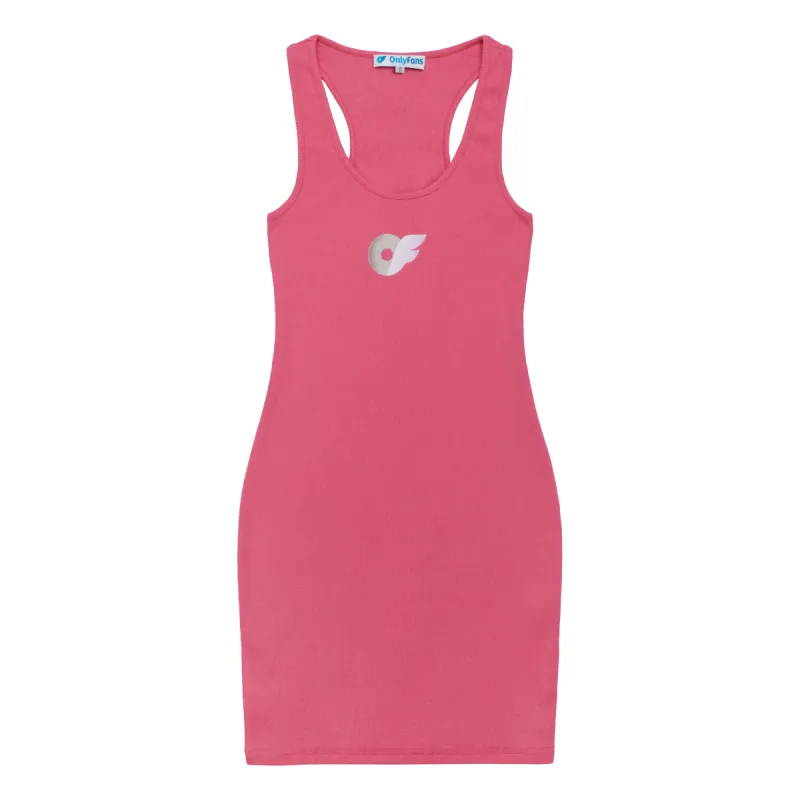 Ribbed Dress - Pink sold by Only Fans
