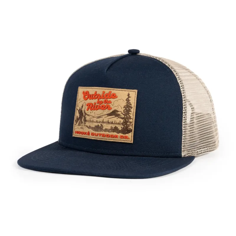 Outside by the River Trucker Hat sold by Hooke