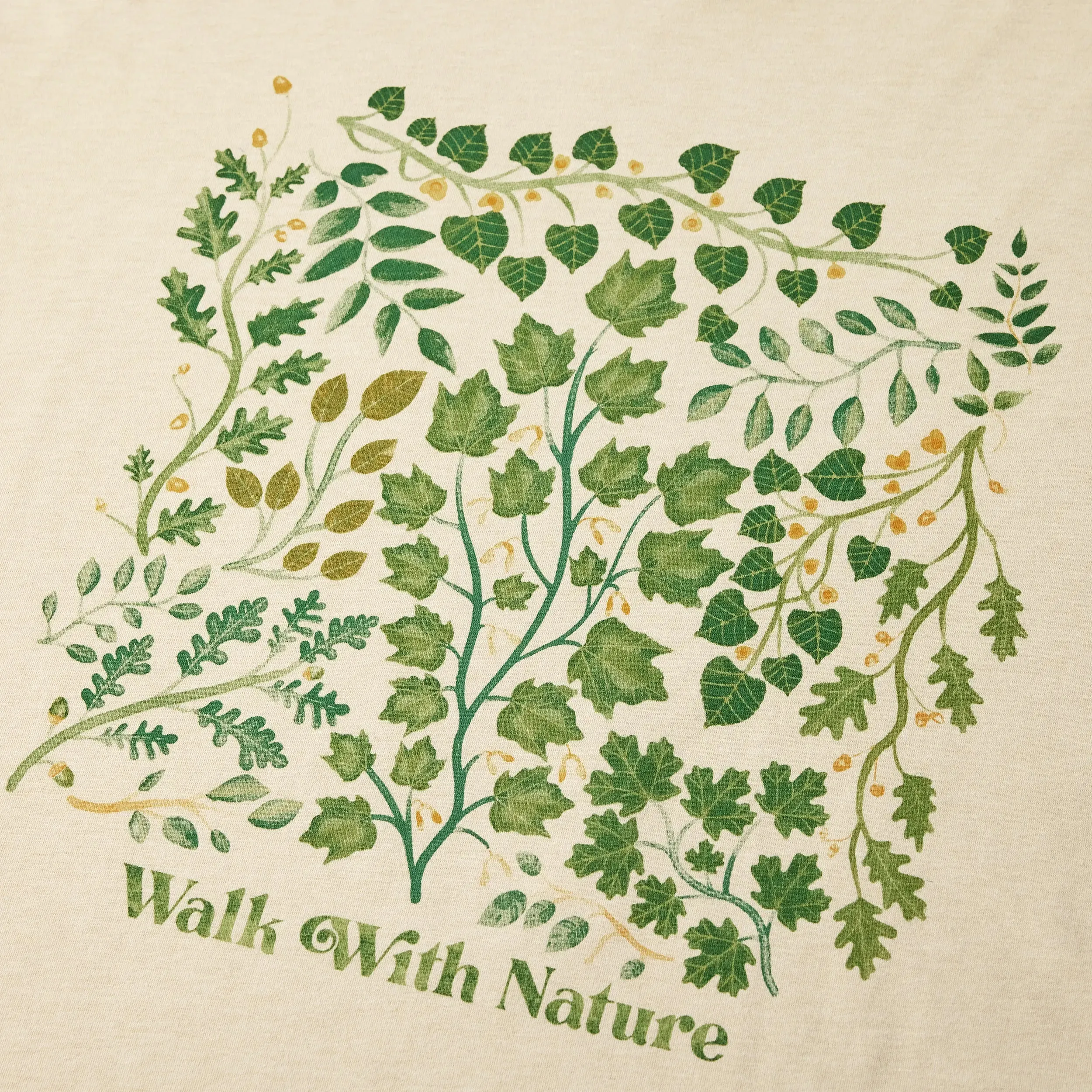 W's Foliage Oversized T-Shirt sold by Hooke product image thumbnail 3