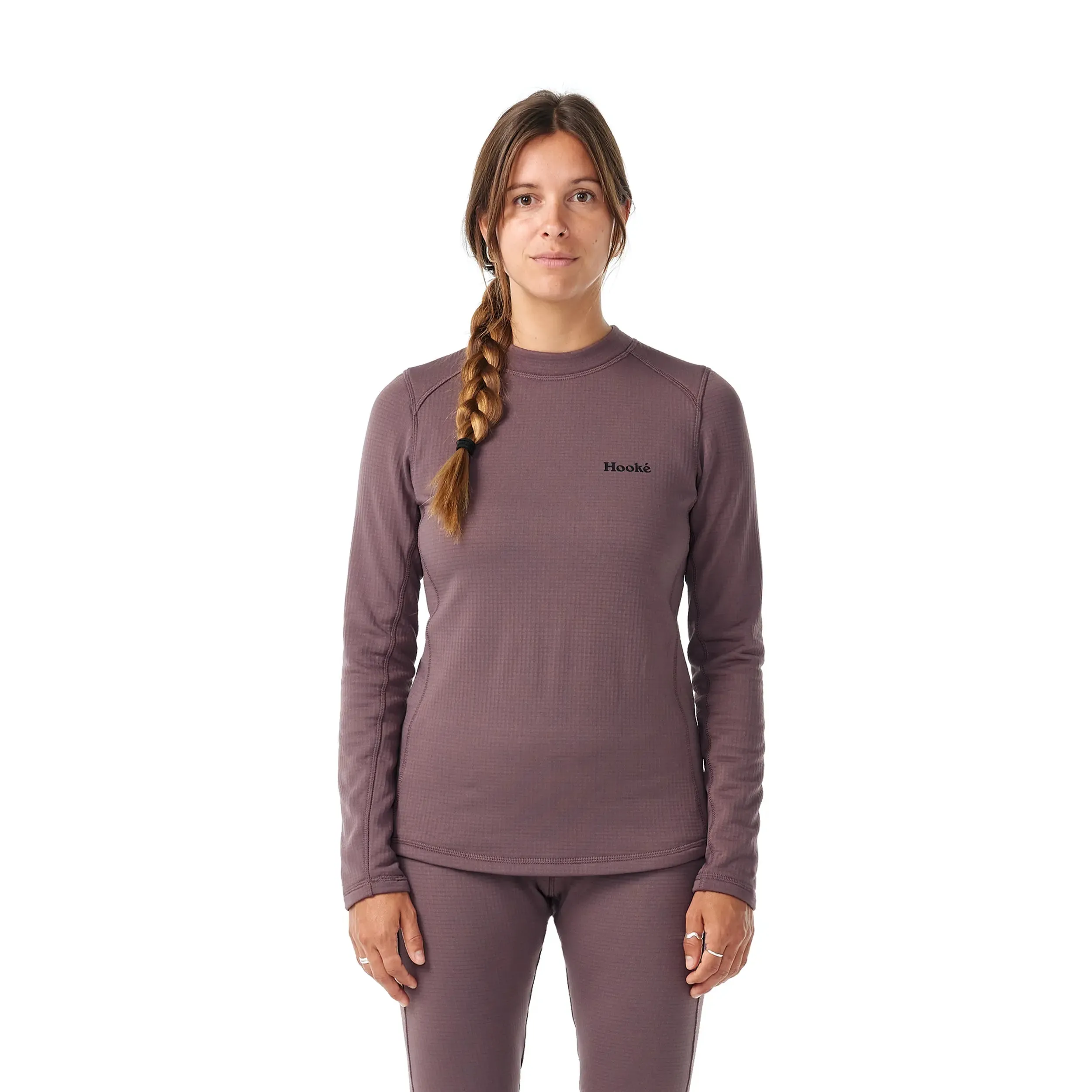 W's Grid Base Layer Crewneck sold by Hooke product image thumbnail 2