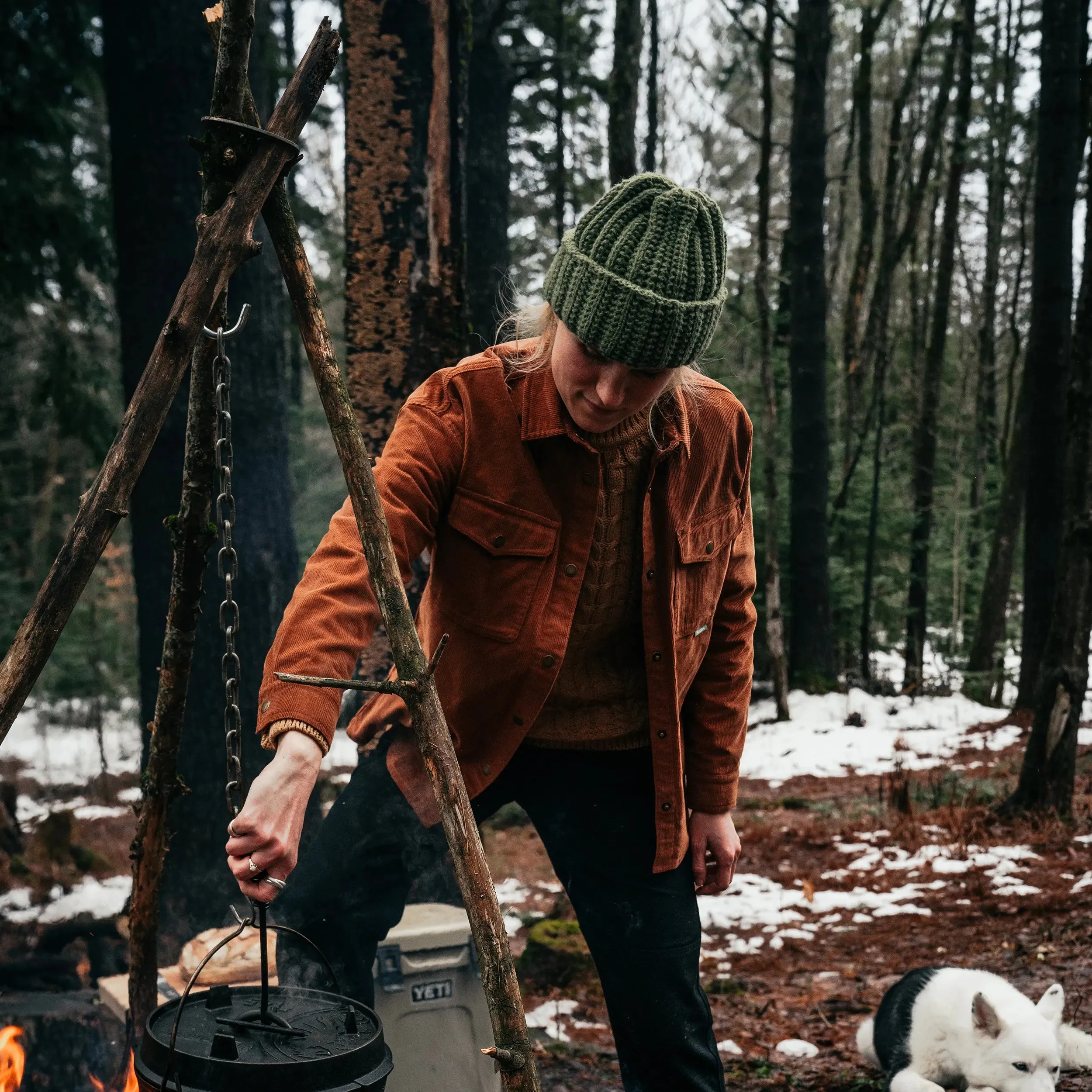 W's Corduroy Overshirt sold by Hooke product image thumbnail 2