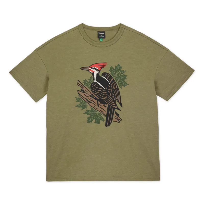 W's Woodpecker Oversized T-Shirt sold by Hooke