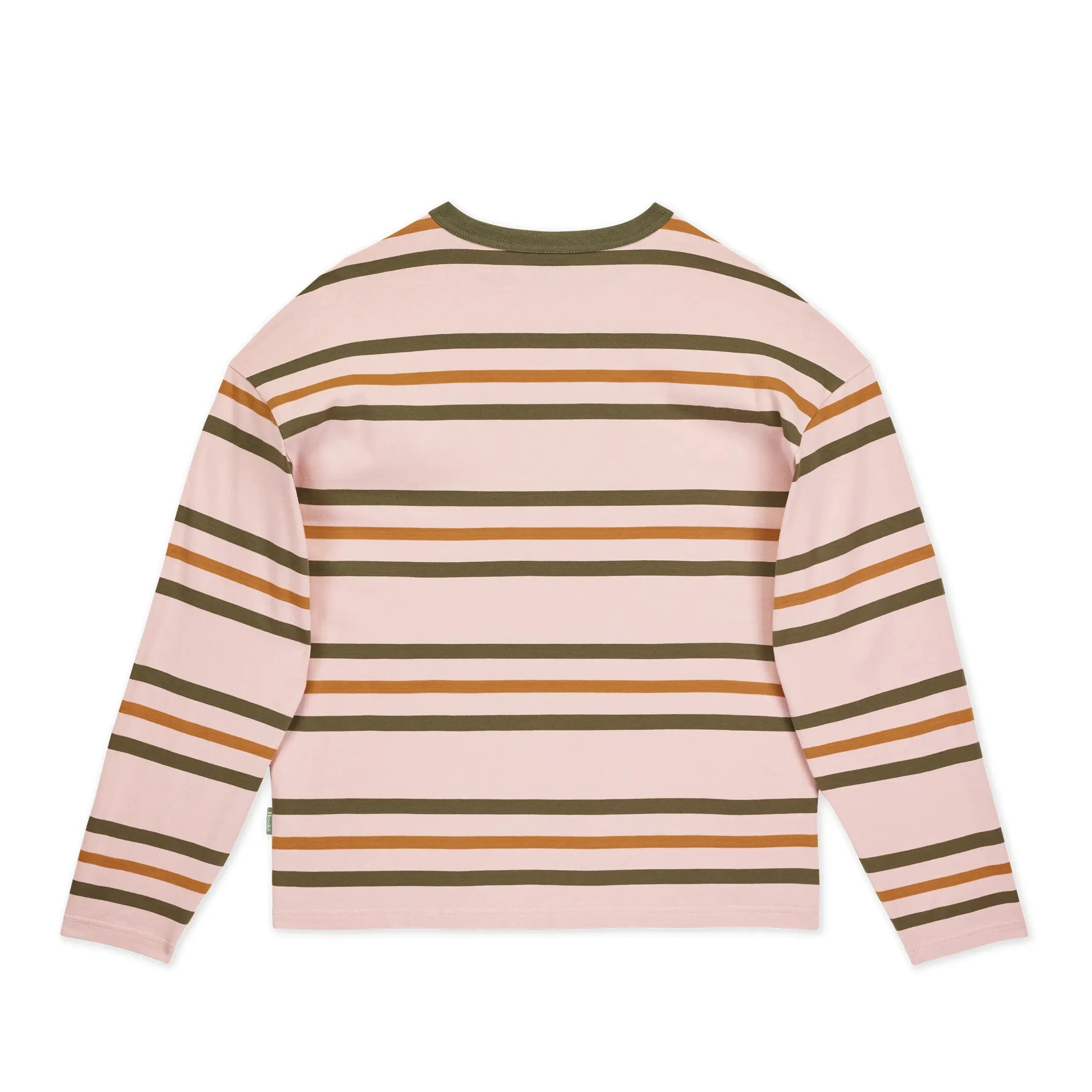 W's Oversized Long Sleeve Striped Tee sold by Hooke product image thumbnail 2