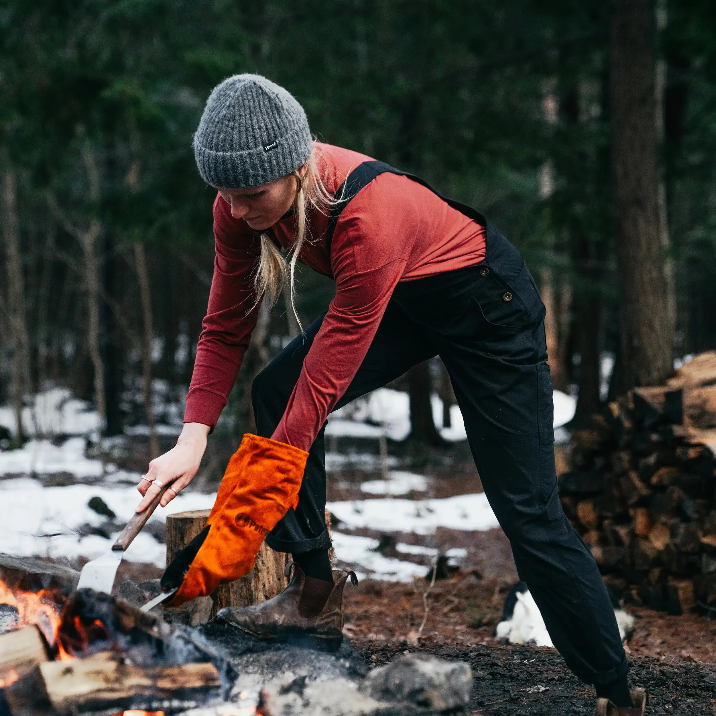 W's Mock Neck Oversized Long Sleeve Tee sold by Hooke product image thumbnail 5