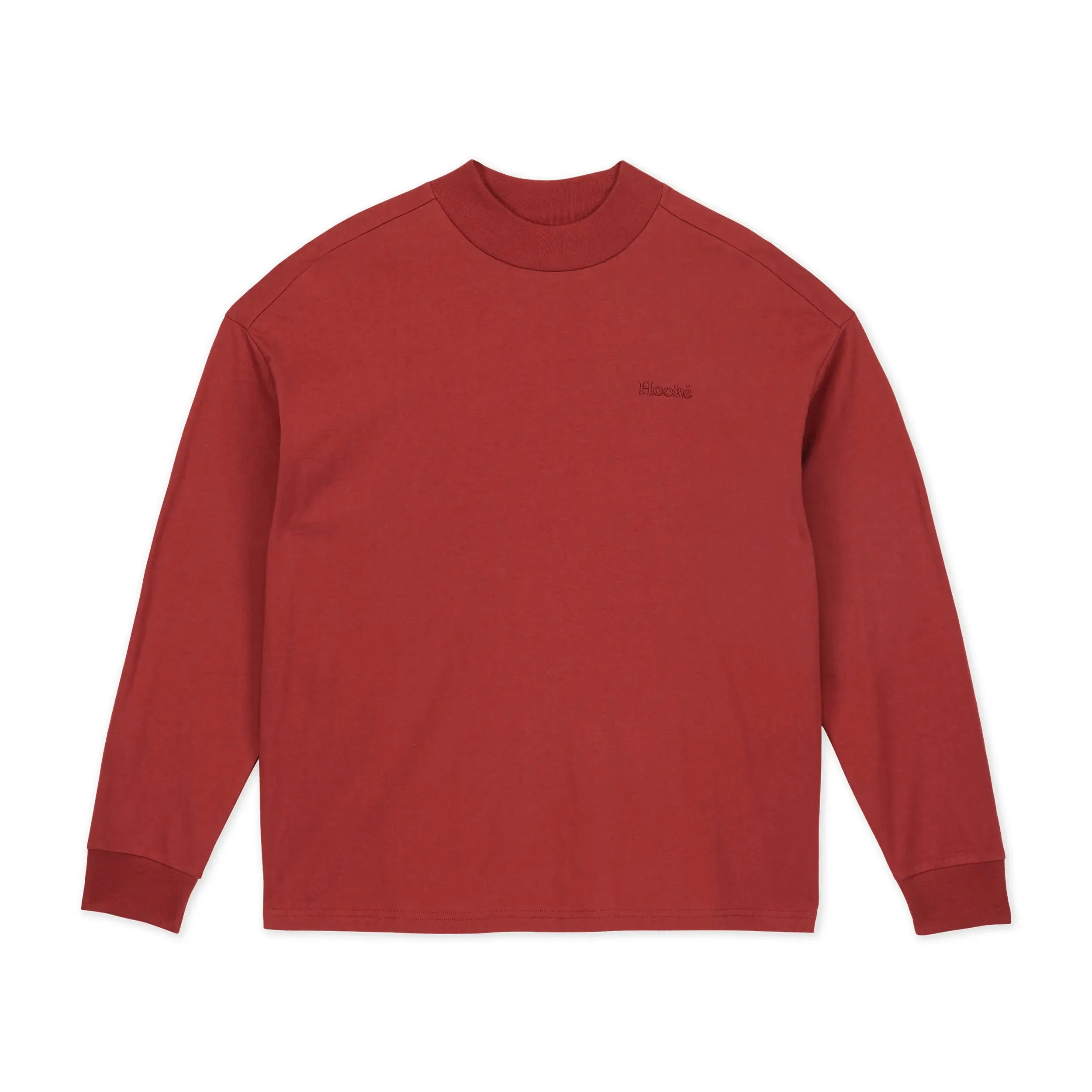 W's Mock Neck Oversized Long Sleeve Tee sold by Hooke