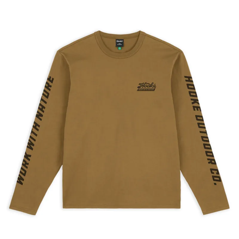 M's Work With Nature Long Sleeve Tee sold by Hooke