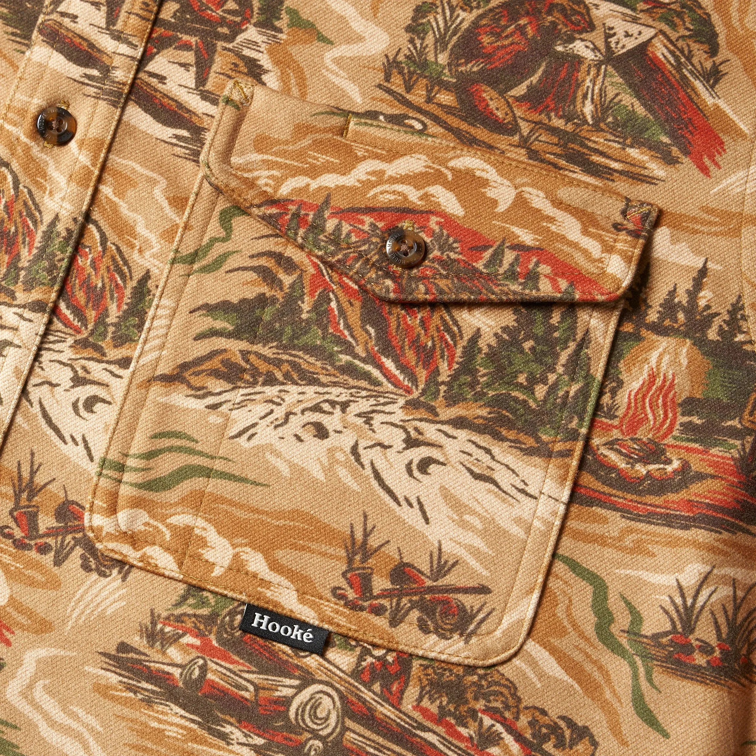 M's Work with Nature Flannel Shirt sold by Hooke product image thumbnail 4