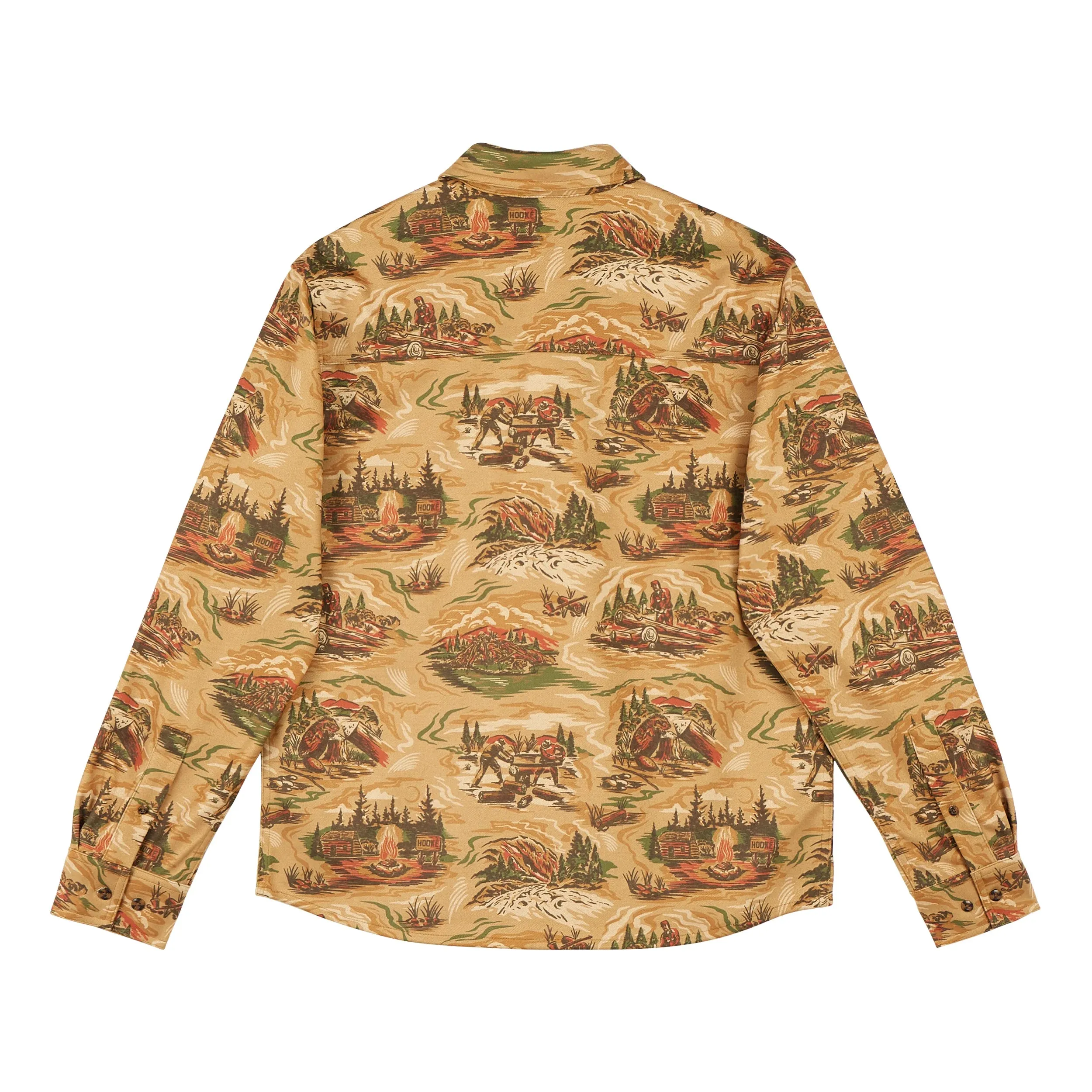 M's Work with Nature Flannel Shirt sold by Hooke product image thumbnail 3