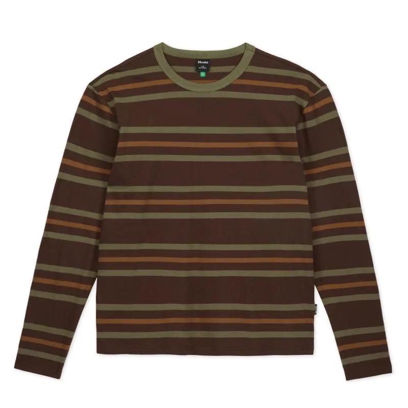 M's Long Sleeve Forest Striped Tee sold by Hooke