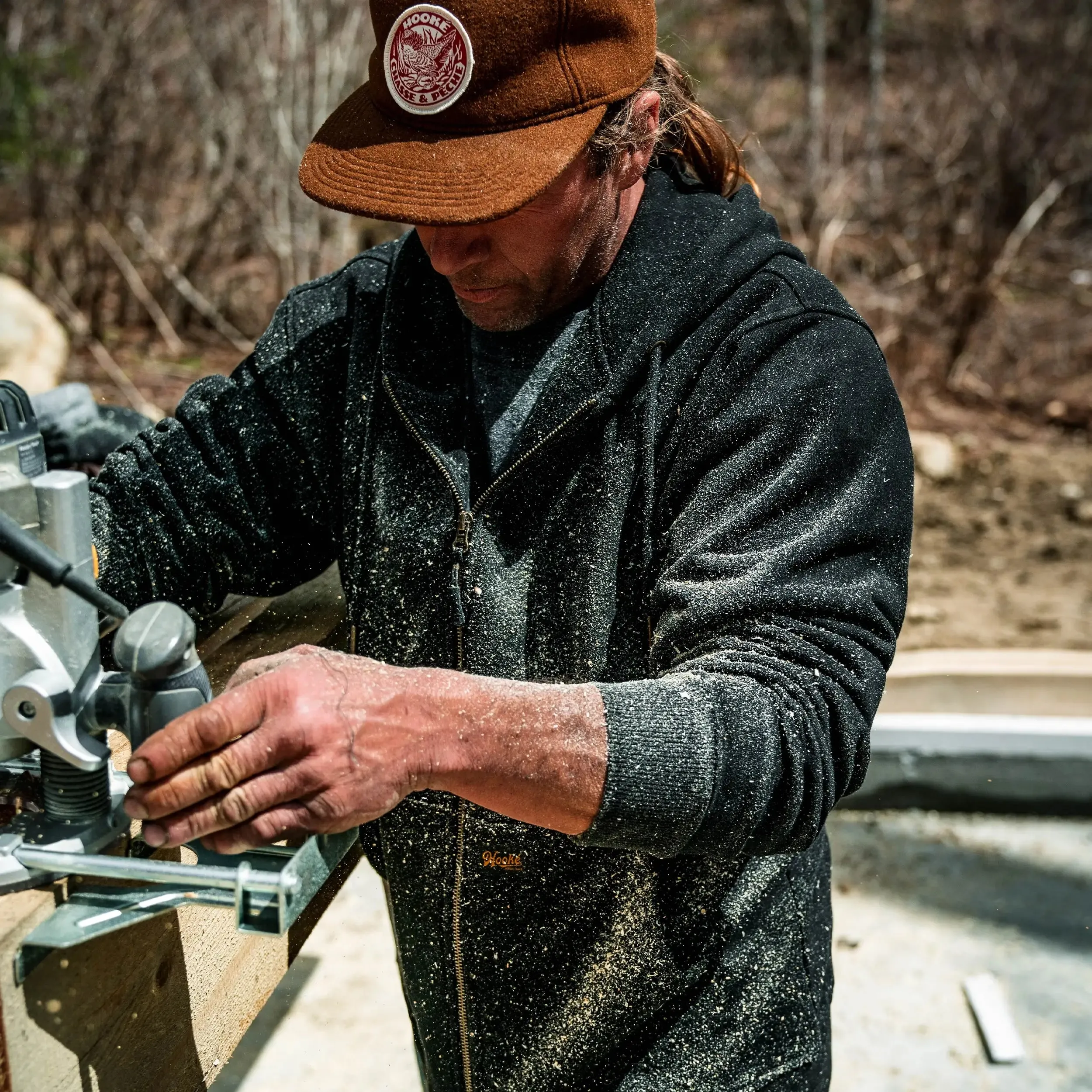 M's Signature Zip-Up Hoodie sold by Hooke product image thumbnail 2