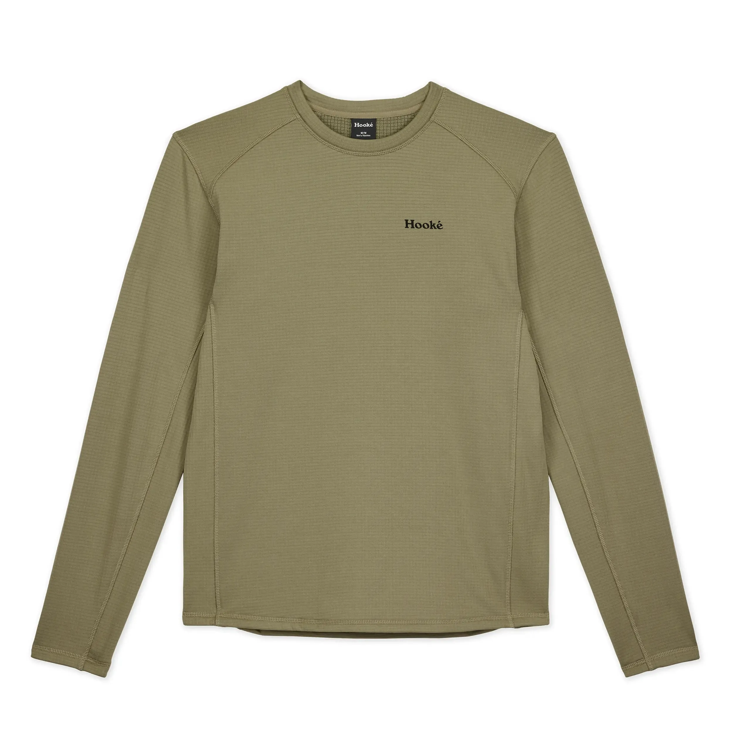 M's Grid Base Layer Crewneck sold by Hooke