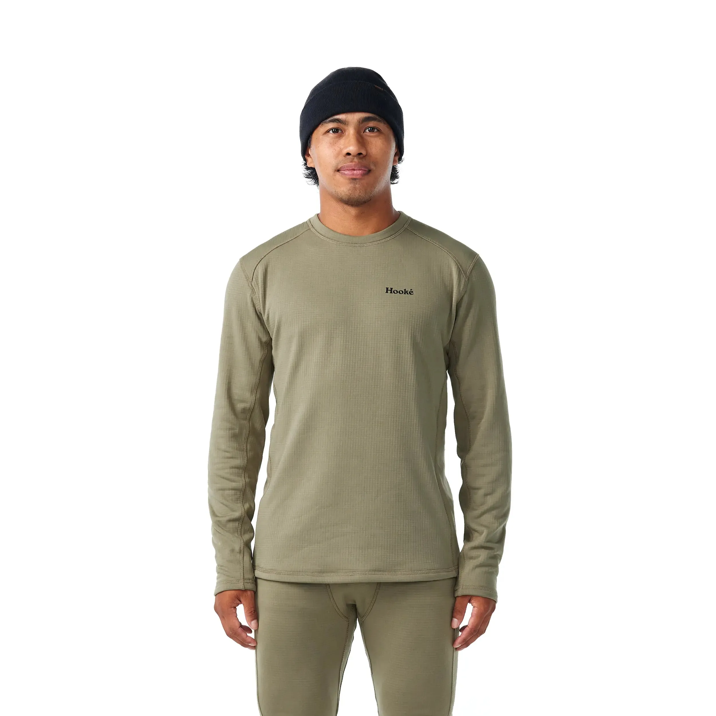 M's Grid Base Layer Crewneck sold by Hooke product image thumbnail 5