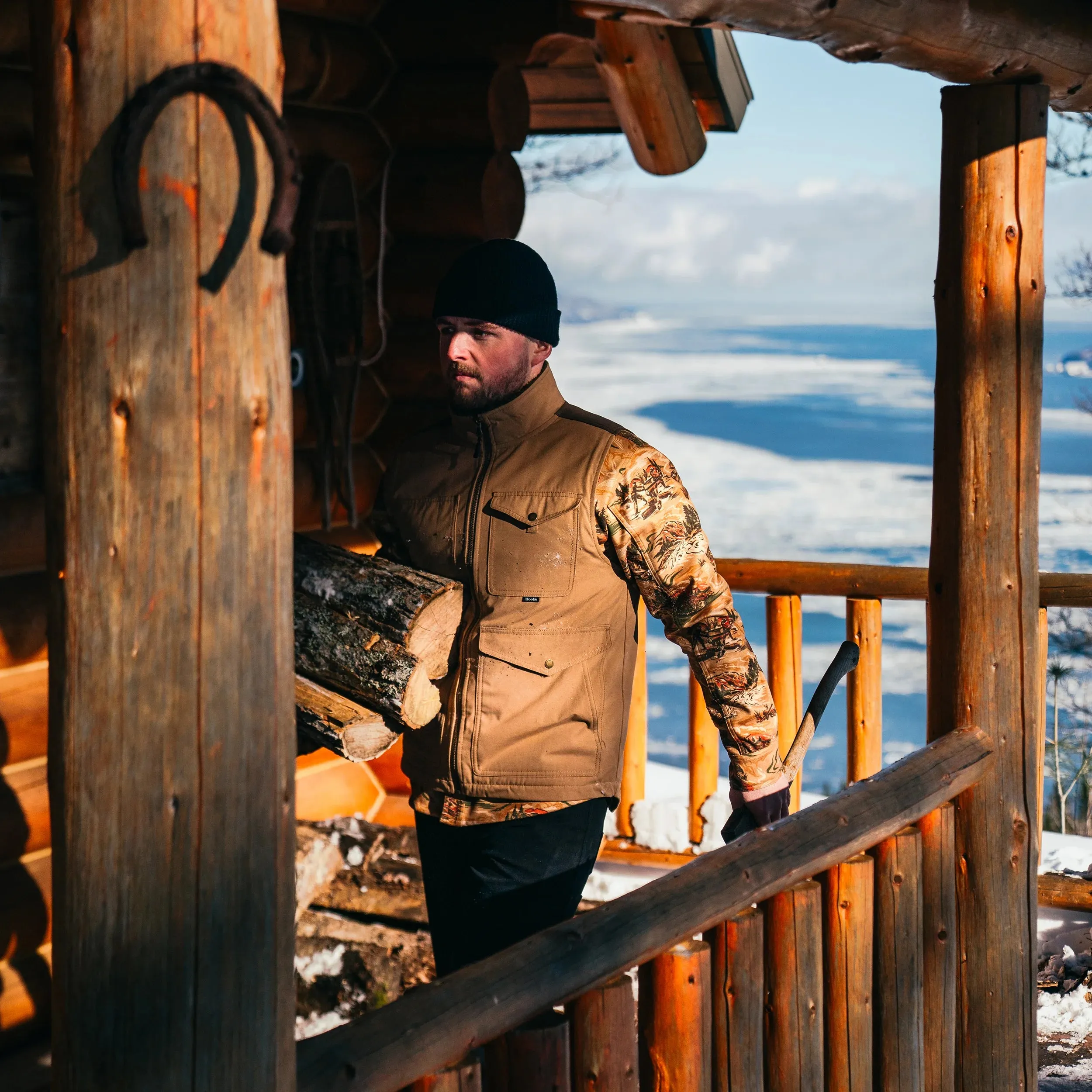 M's Cabin Pile Vest sold by Hooke product image thumbnail 2