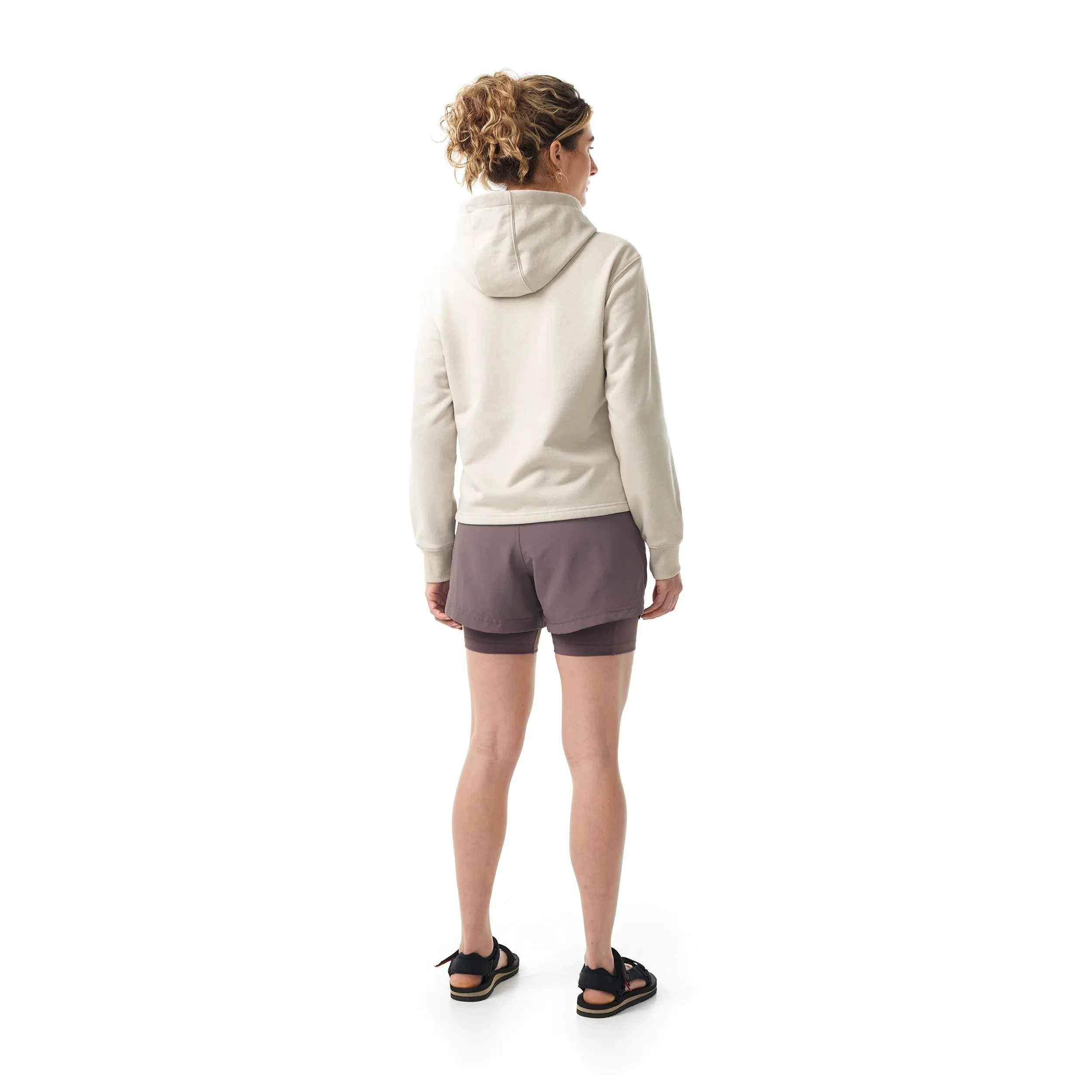 W's Outside by the River Cropped Hoodie sold by Hooke product image thumbnail 5