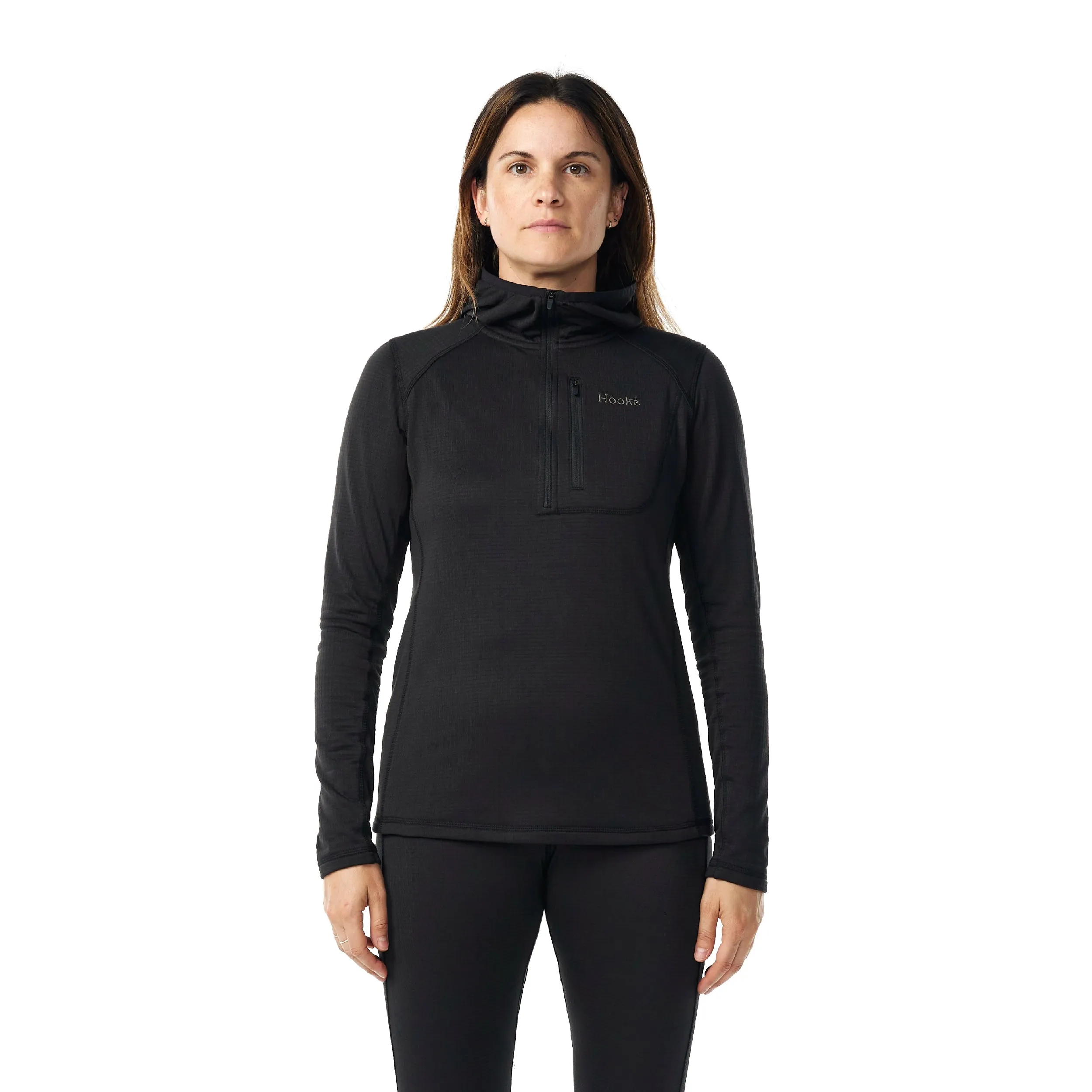 W's Grid Base Layer Hoodie sold by Hooke product image thumbnail 3