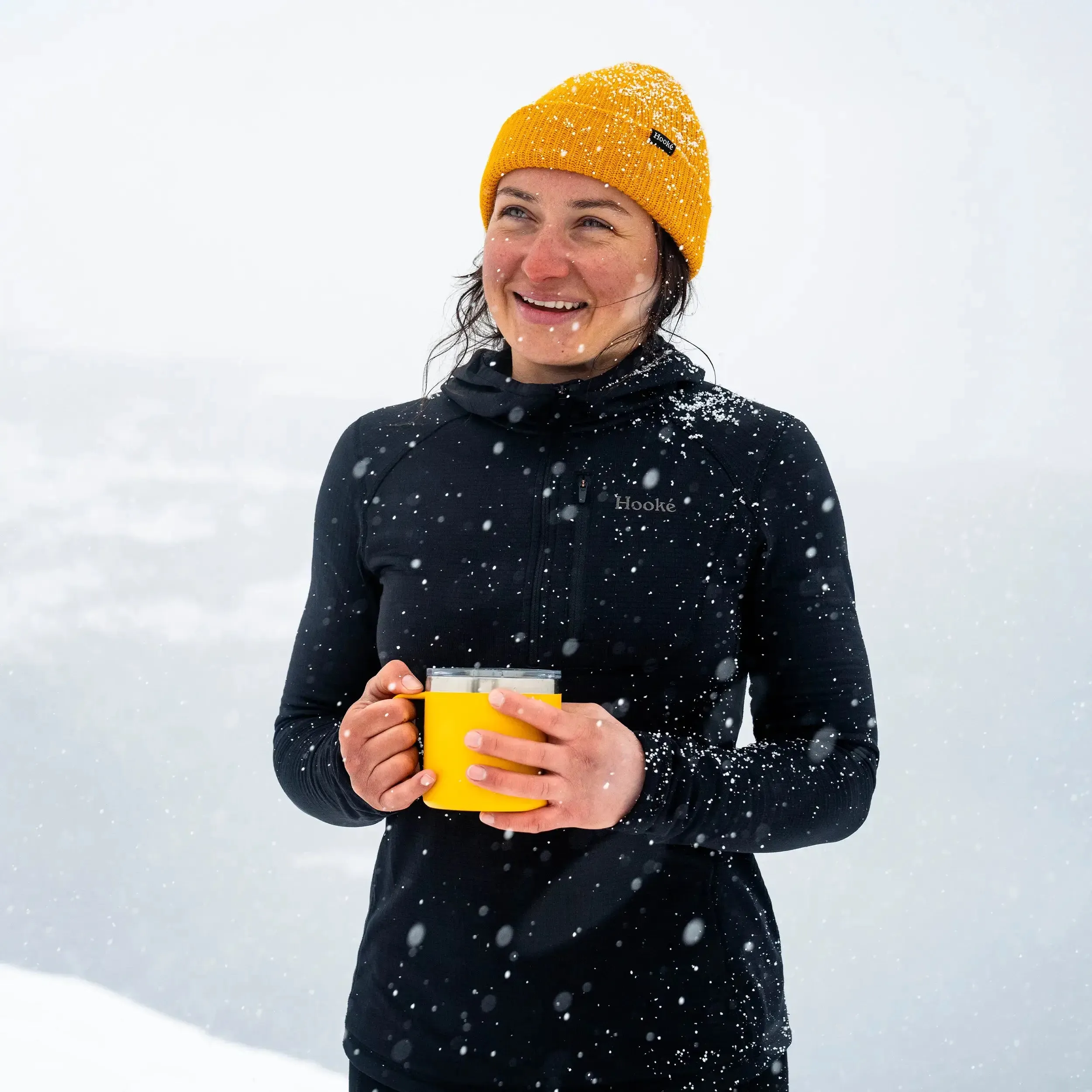 W's Grid Base Layer Hoodie sold by Hooke product image thumbnail 2