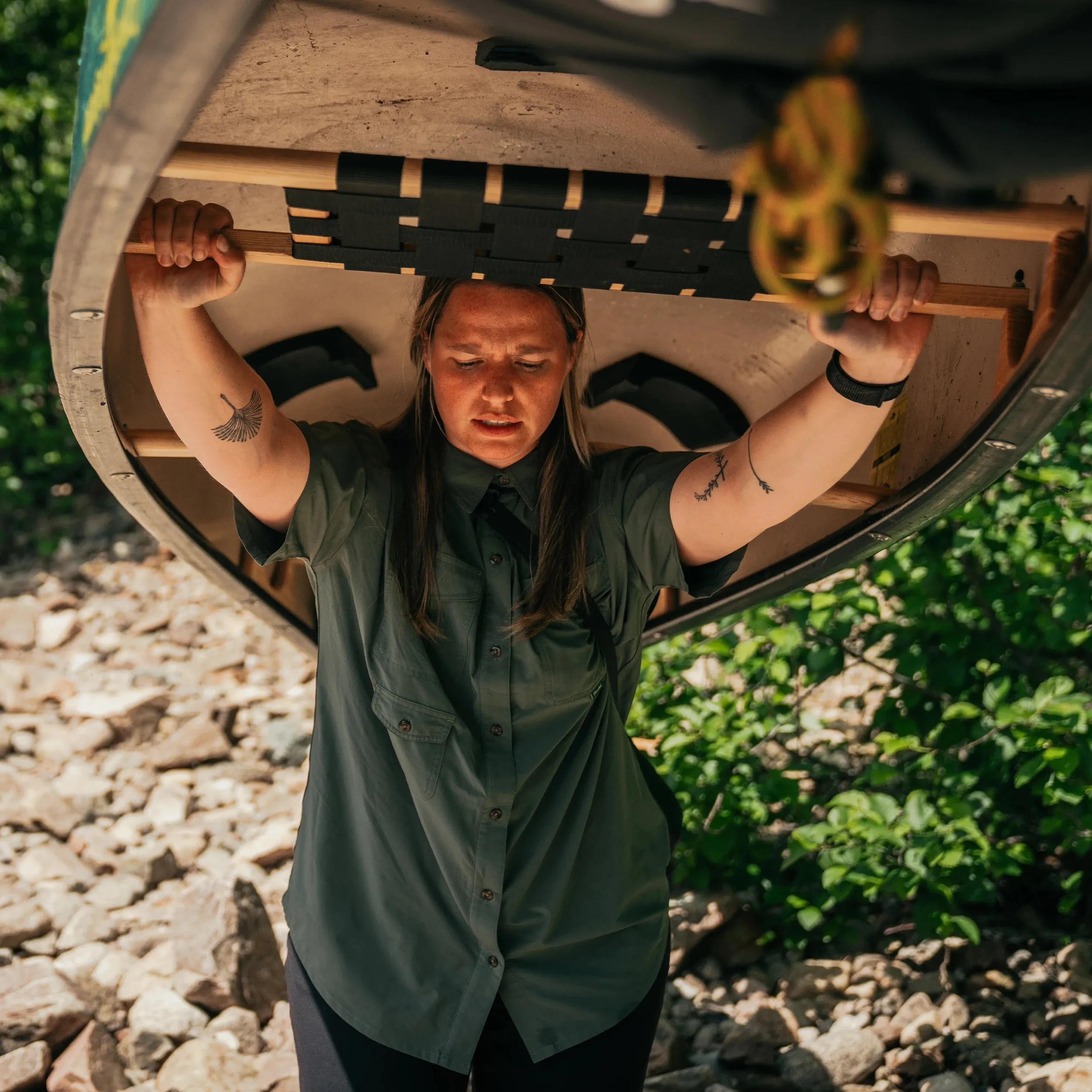 W's Oversized River Shirt sold by Hooke product image thumbnail 4