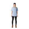 W's Oversized Half-Placket Shirt sold by Hooke