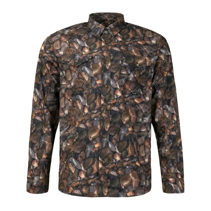M's River Camo Shirt sold by Hooke