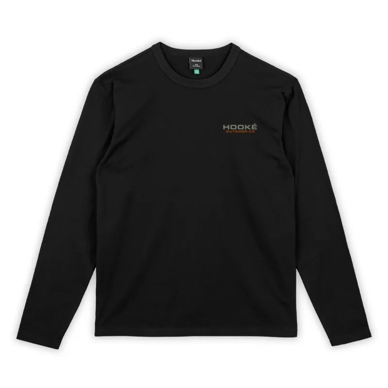 M's Outside by the River Long Sleeve Tee sold by Hooke