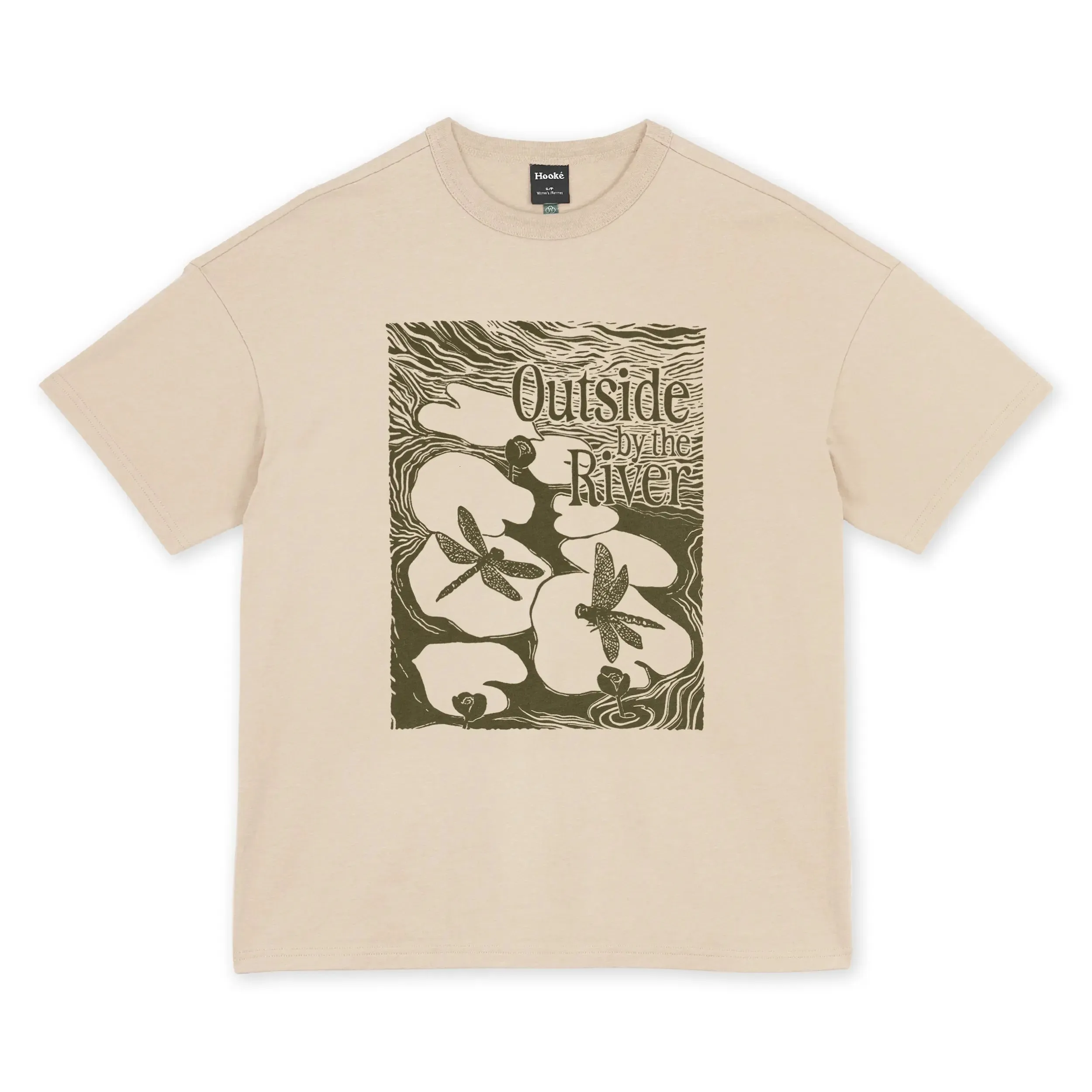 W's Dragonfly Oversized T-Shirt sold by Hooke