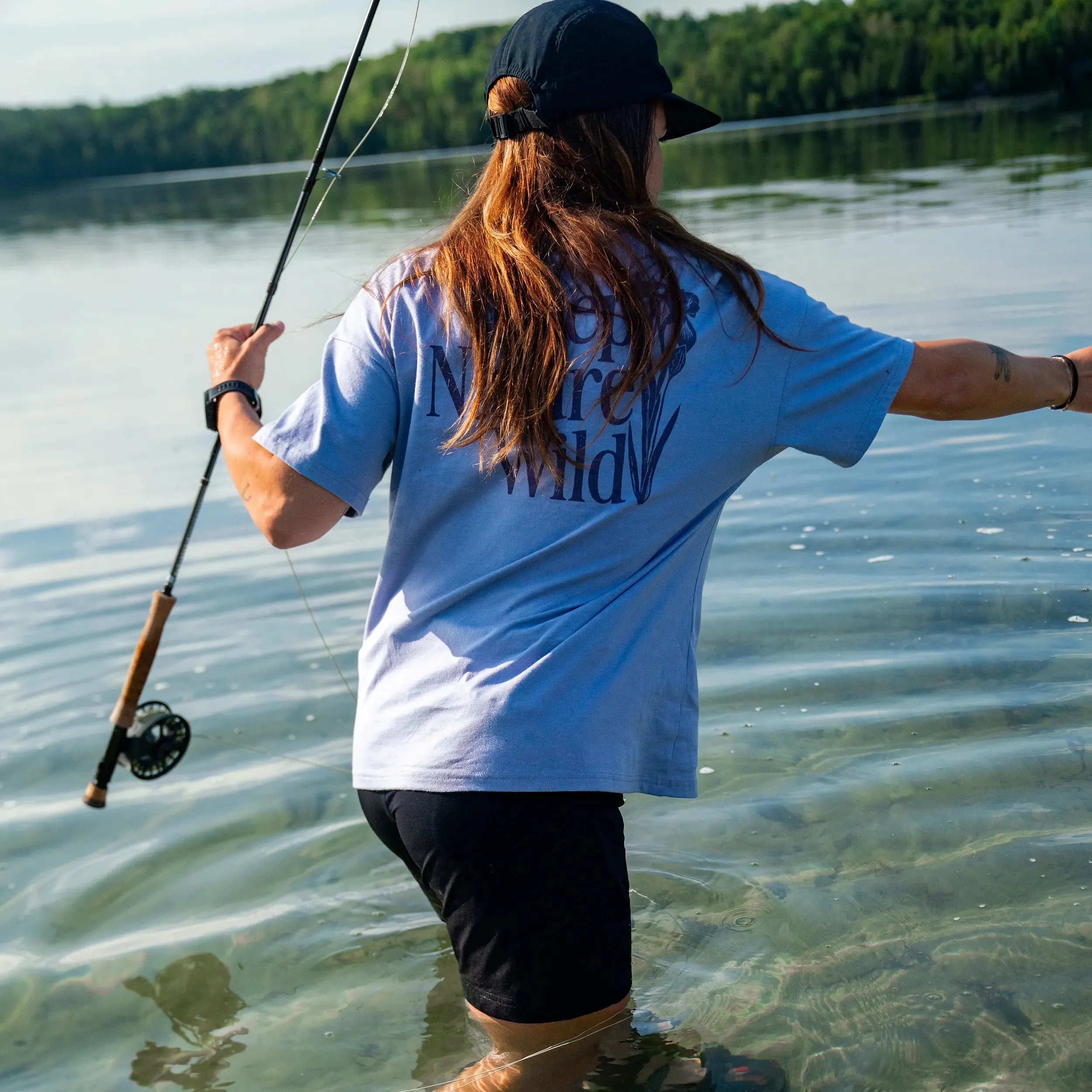 W's Keep Nature Wild Oversized T-Shirt sold by Hooke product image thumbnail 2