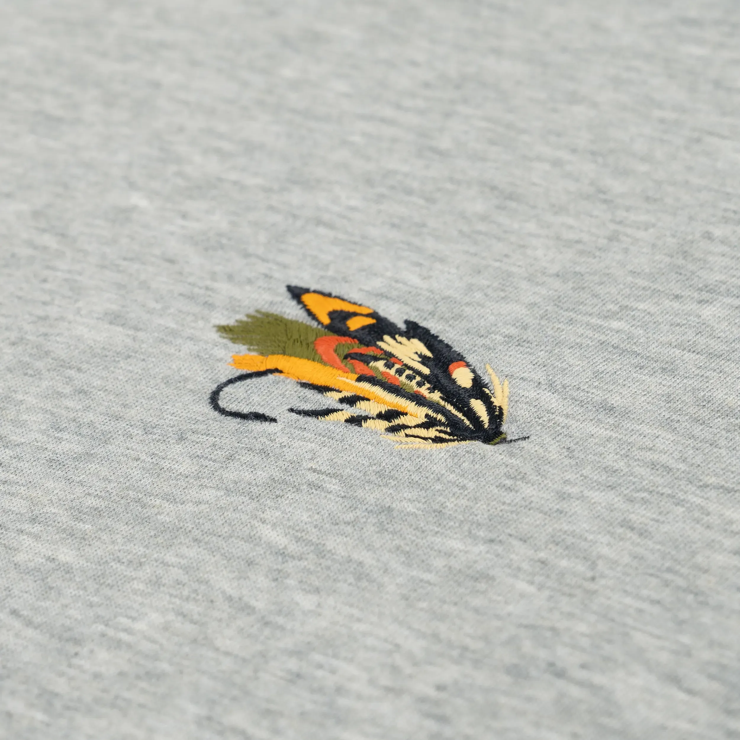 W's Salmon Fly Oversized Long Sleeve Tee sold by Hooke product image thumbnail 3