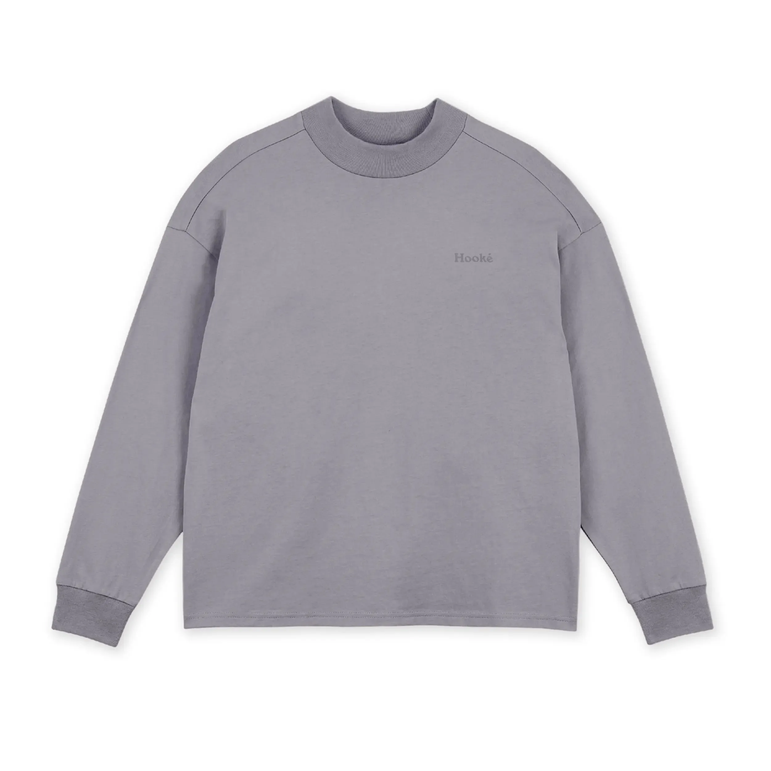 W's Mock Neck Oversized Long Sleeve Tee sold by Hooke