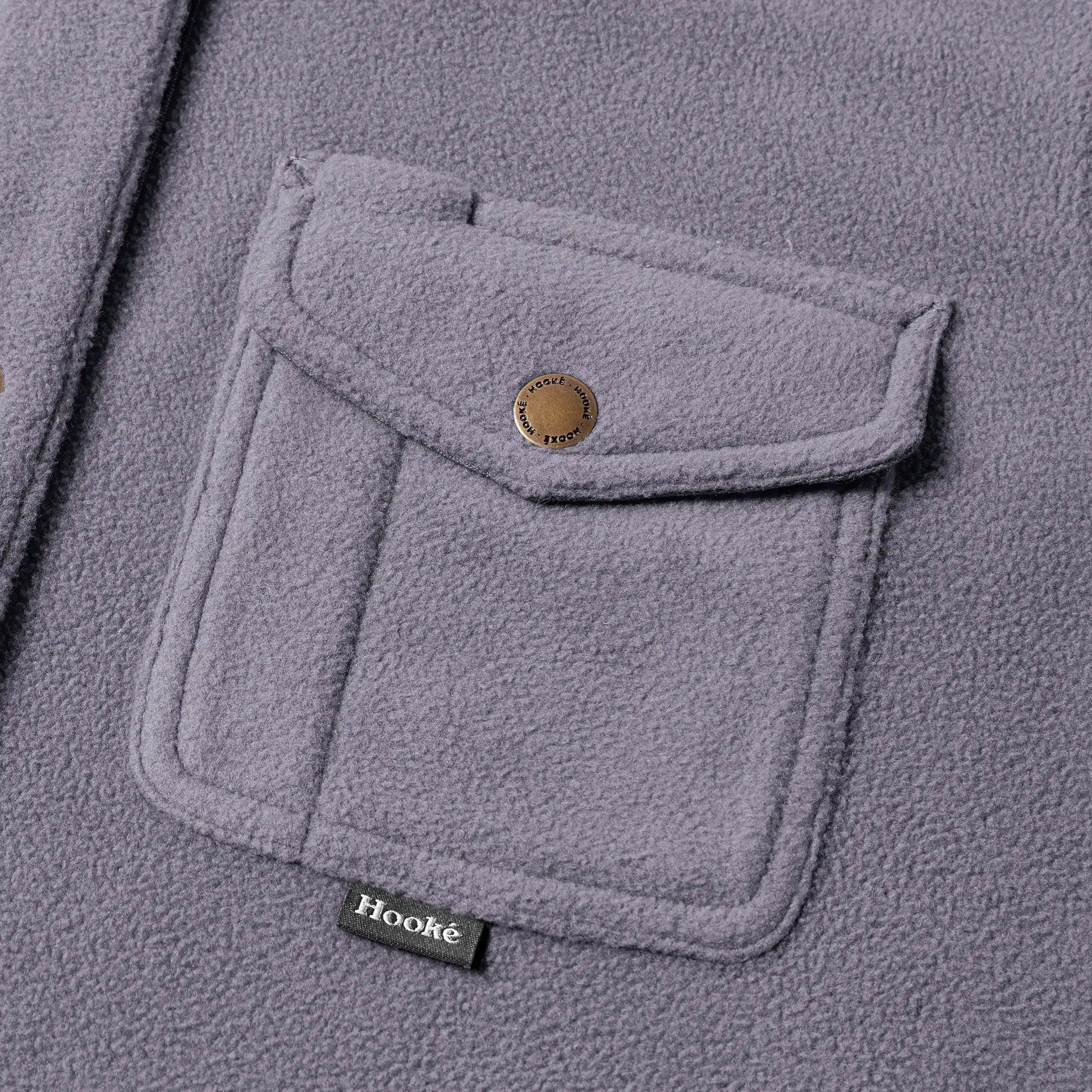 W's Polar Fleece Overshirt sold by Hooke product image thumbnail 3