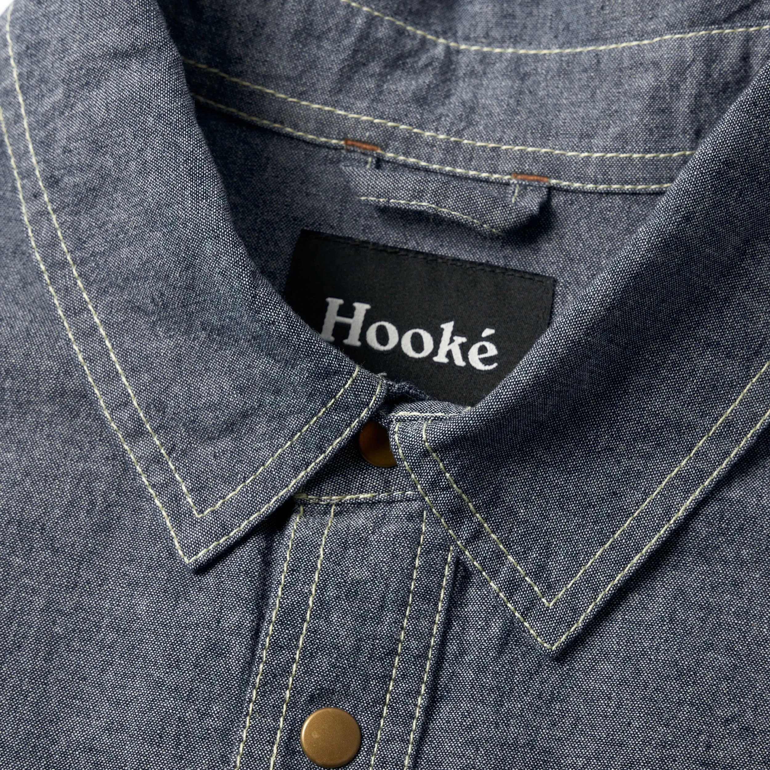 M's Chambray Shirt sold by Hooke product image thumbnail 4