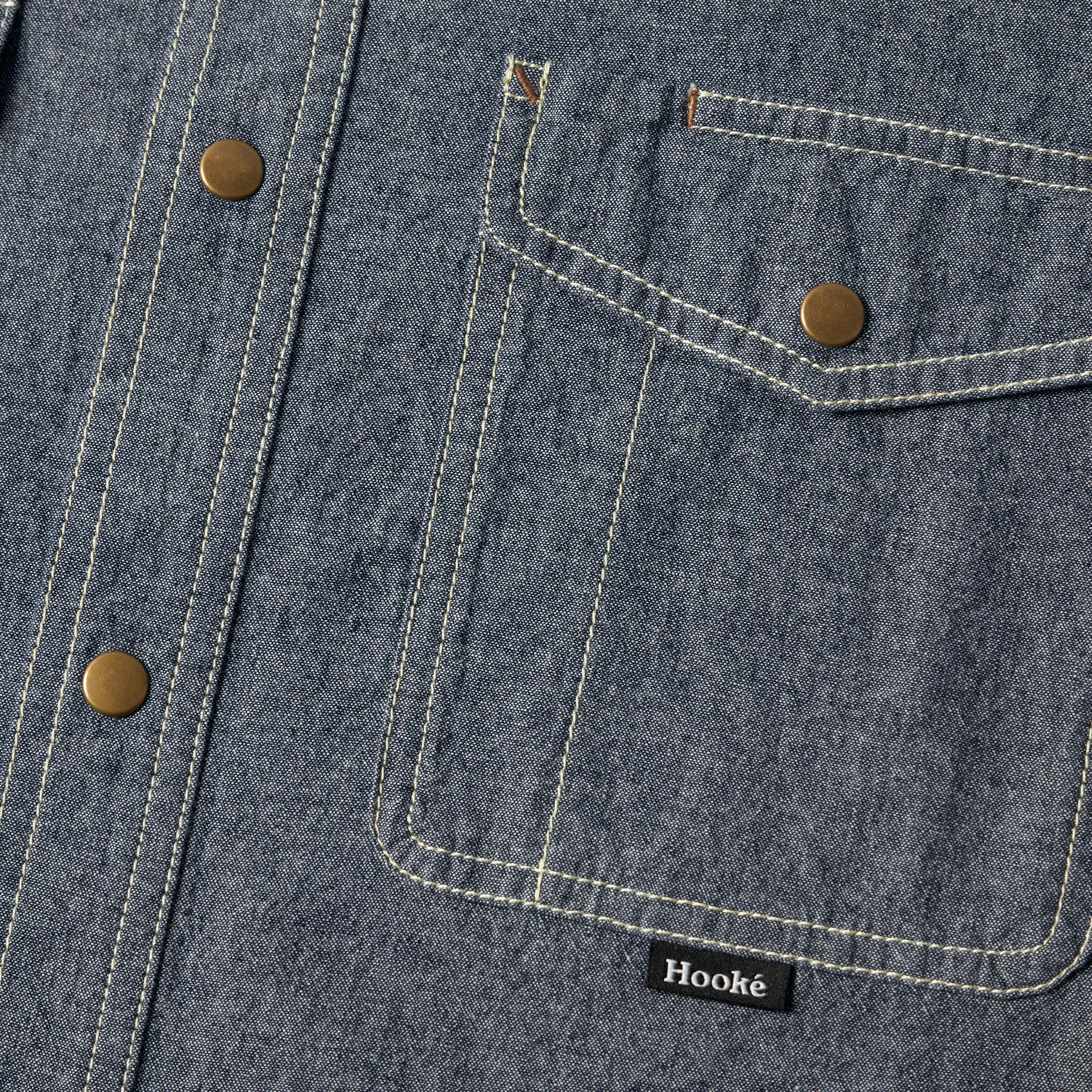 M's Chambray Shirt sold by Hooke product image thumbnail 5