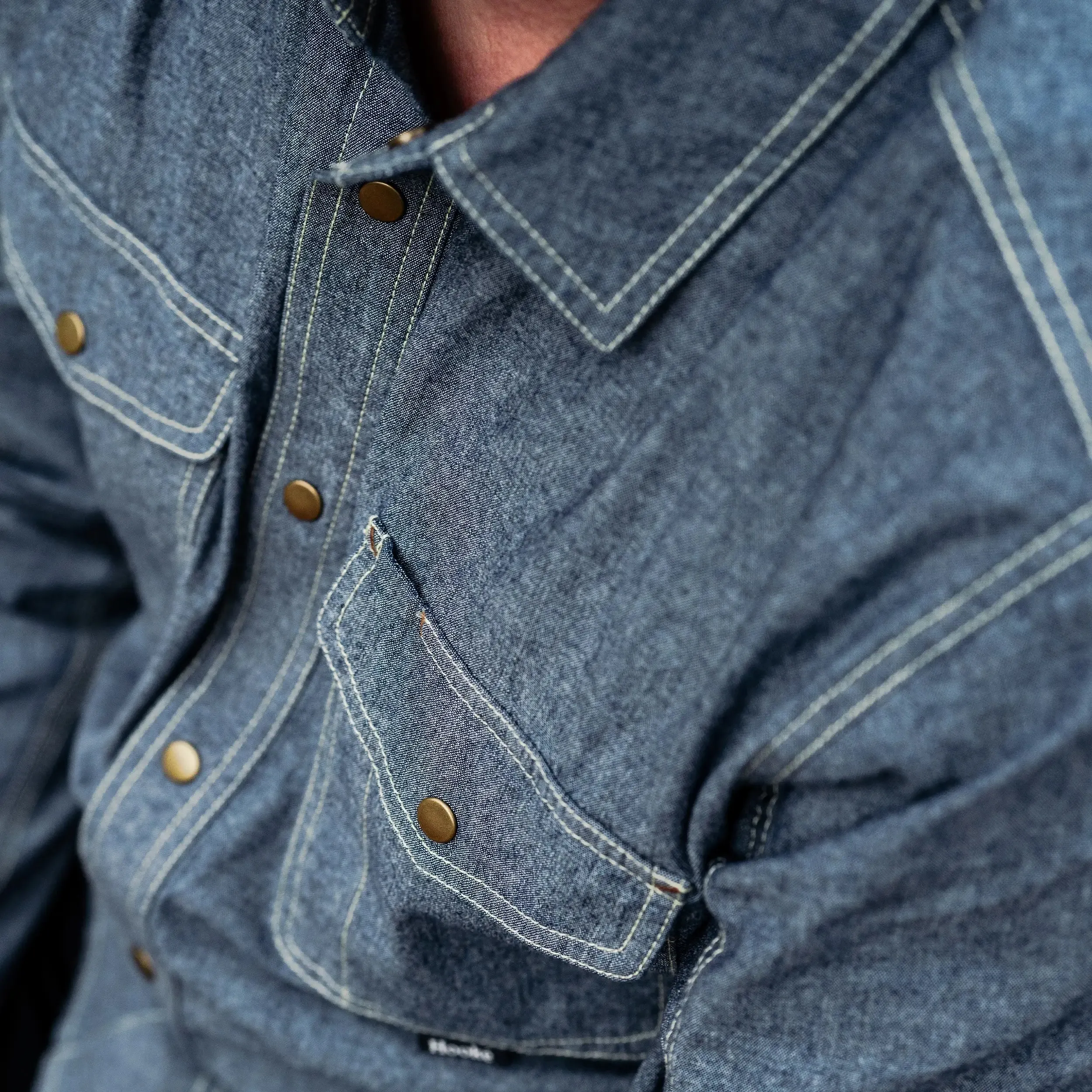 M's Chambray Shirt sold by Hooke product image thumbnail 2