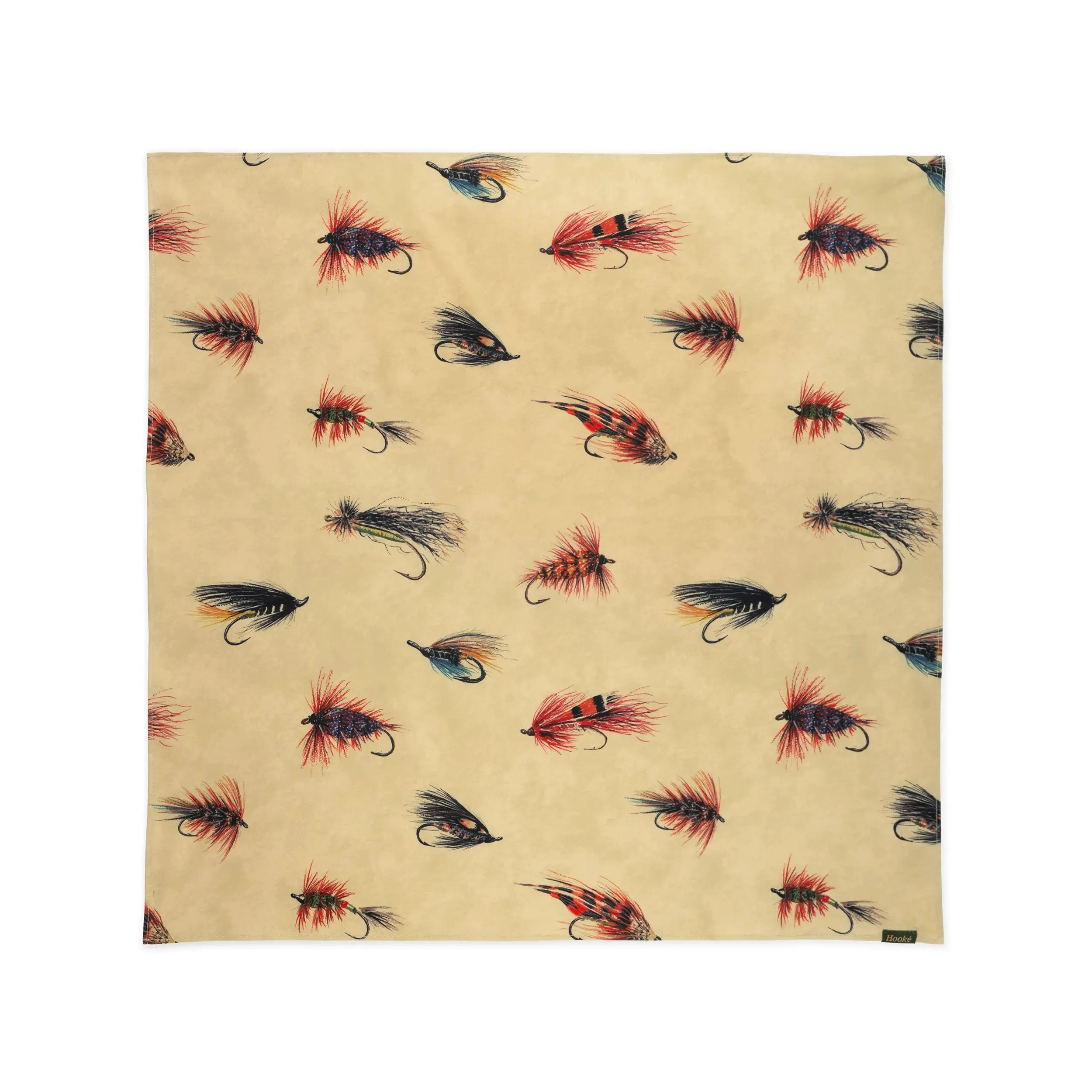 Atlantic Salmon Flies Bandana sold by Hooke