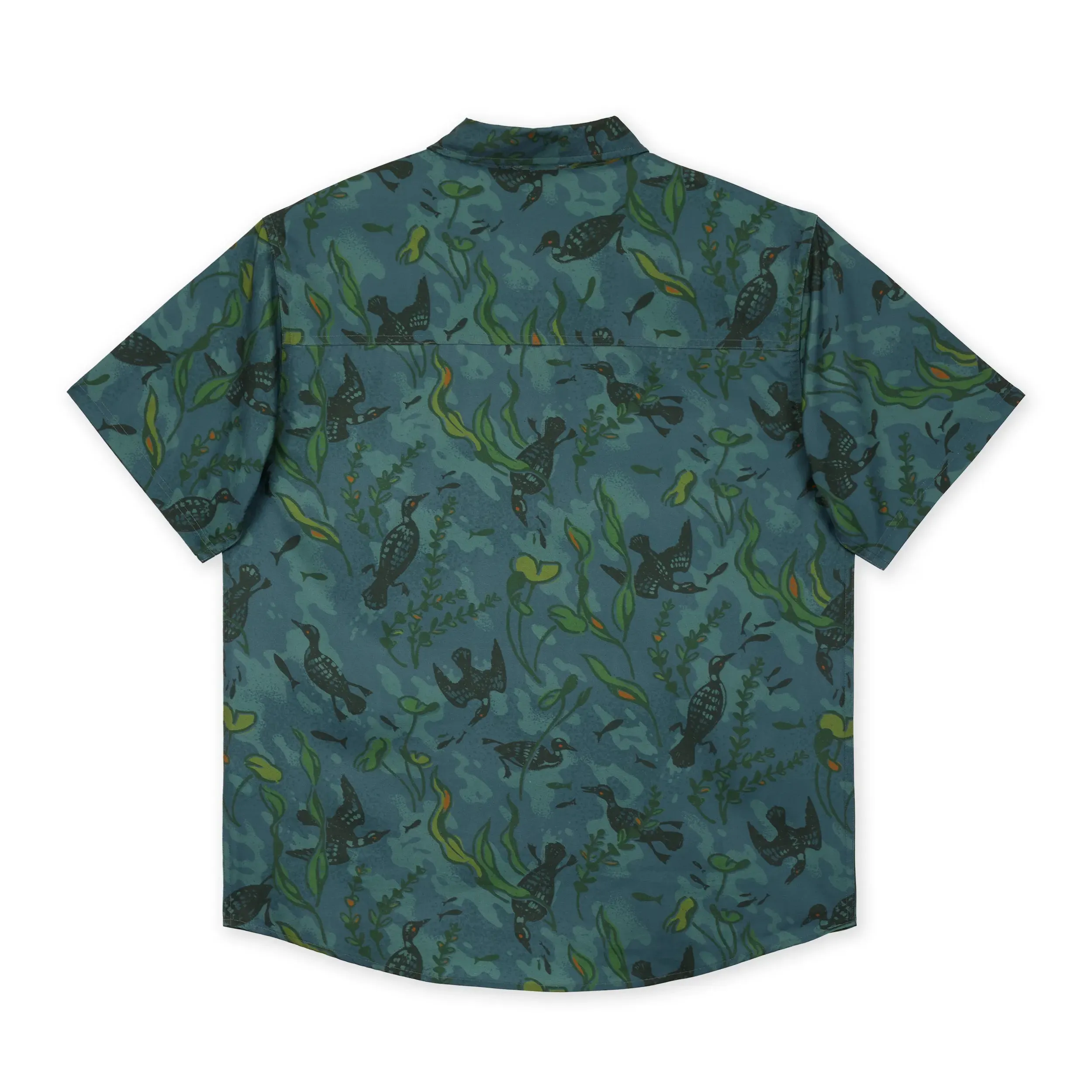 M's Diving Loon Short Sleeve Shirt sold by Hooke product image thumbnail 3