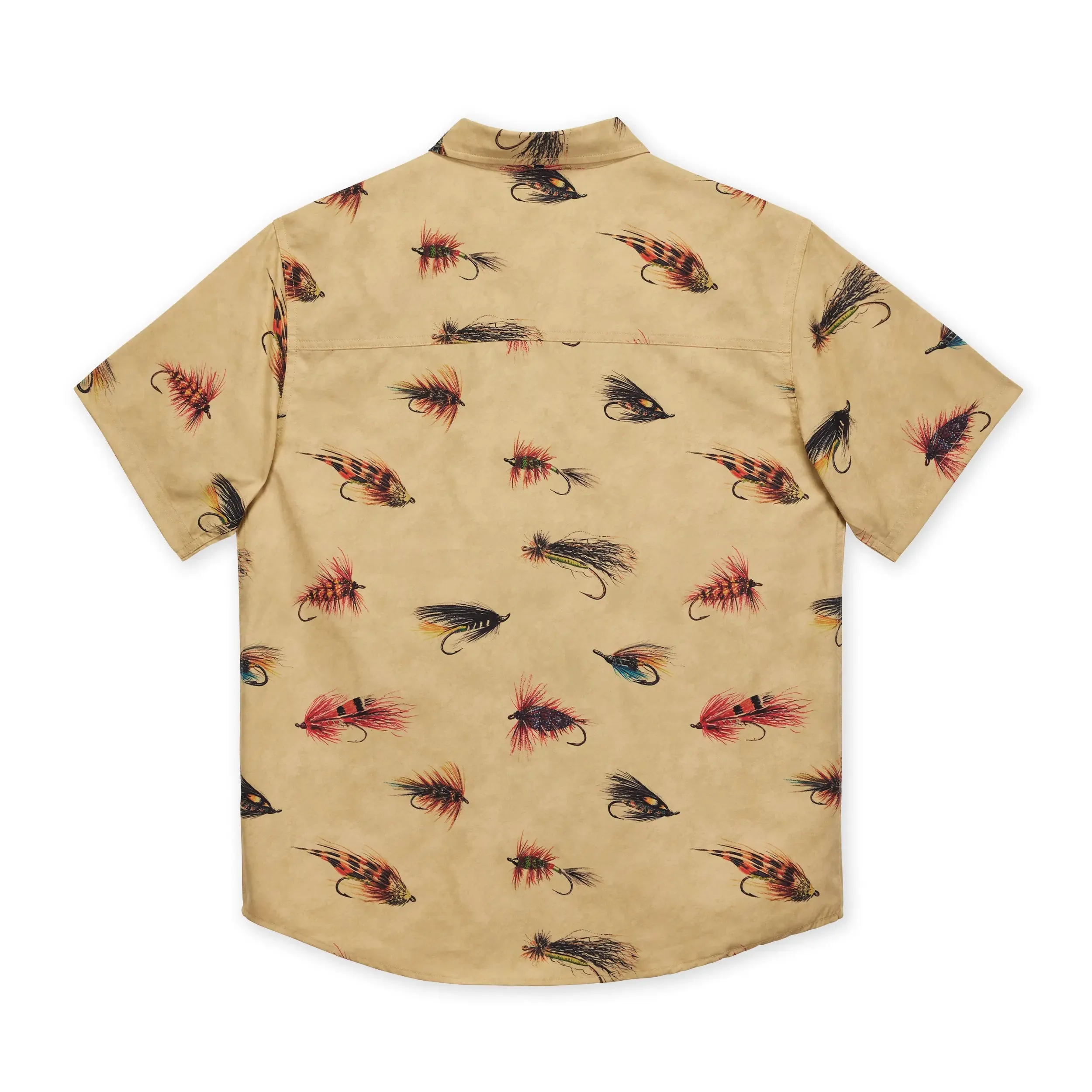 M's Atlantic Salmon Flies Short Sleeve Shirt sold by Hooke product image thumbnail 3
