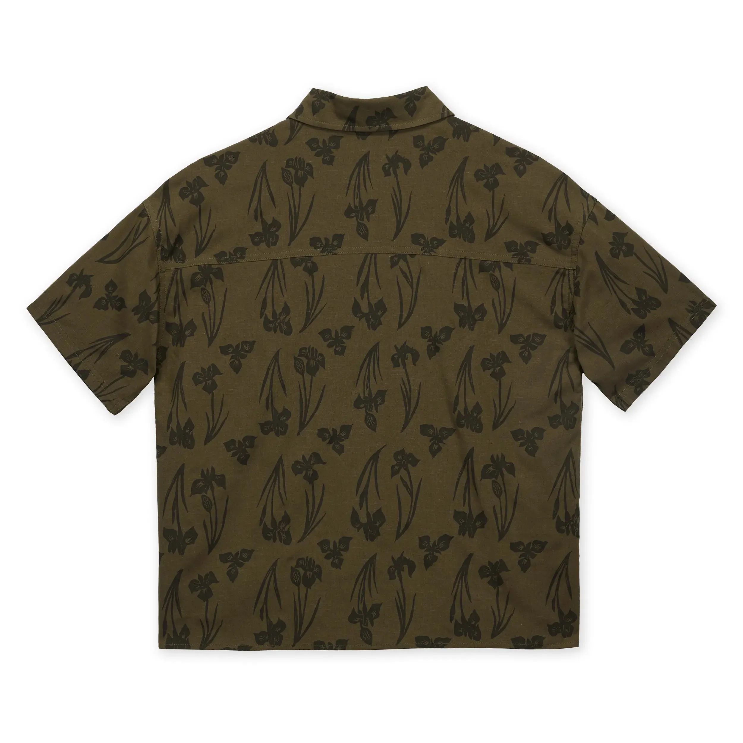 W's Oversized Yellow Iris Short Sleeve Shirt sold by Hooke product image thumbnail 3