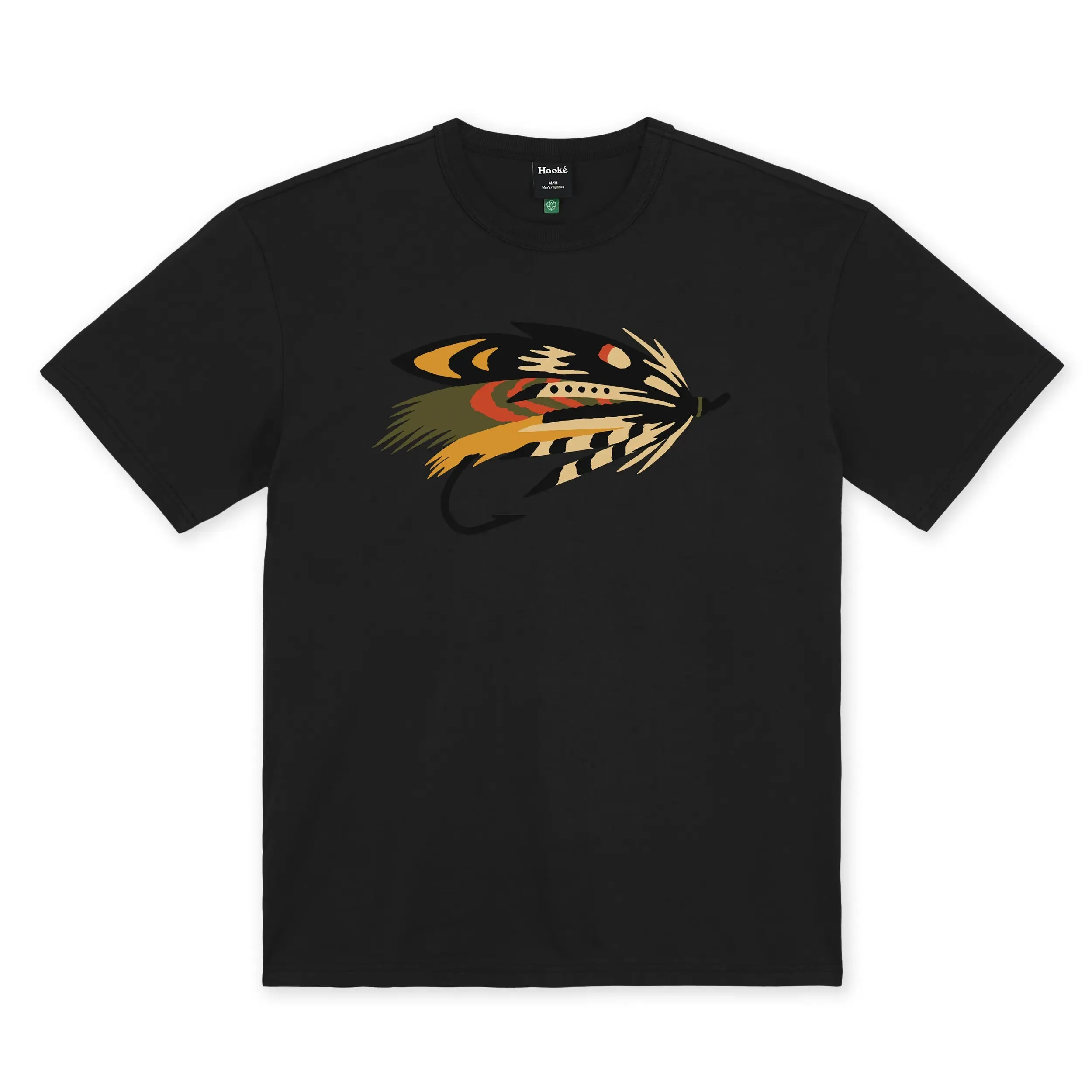 M's Salmon Fly T-shirt sold by Hooke