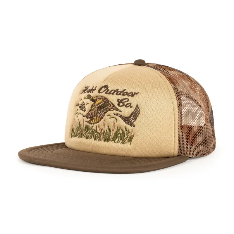 Duck Camo Foam Trucker Hat sold by Hooke