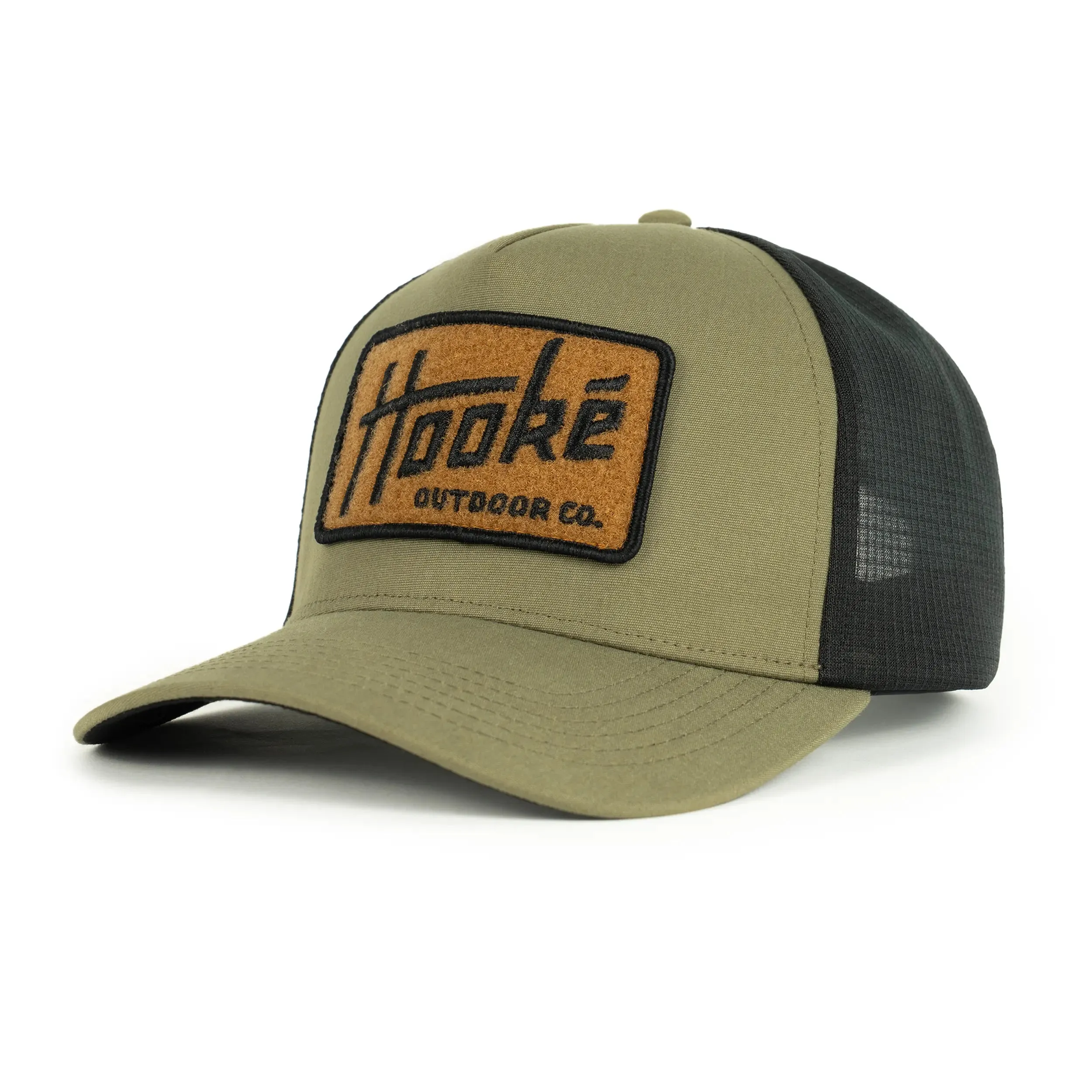 Outdoor Co. Curved Trucker Hat sold by Hooke
