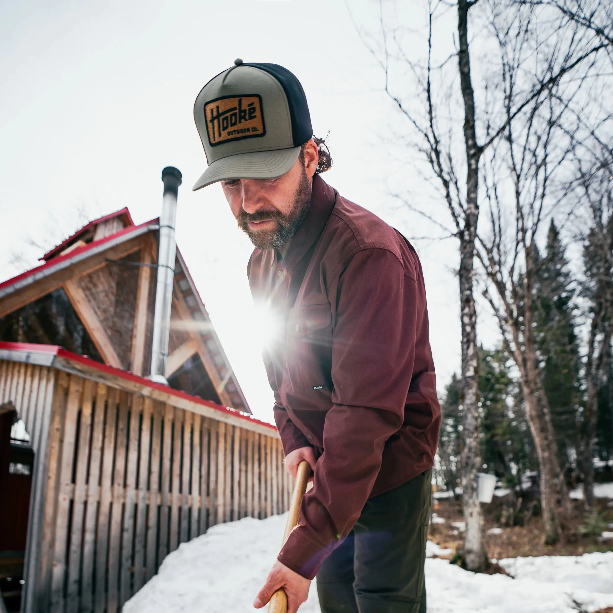 Outdoor Co. Curved Trucker Hat sold by Hooke product image thumbnail 2